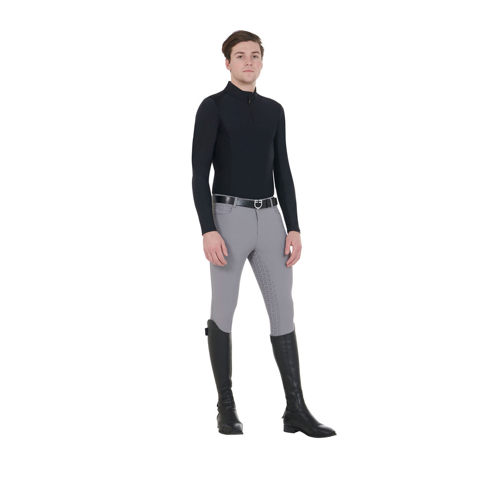 Men's slim fit full grip breeches