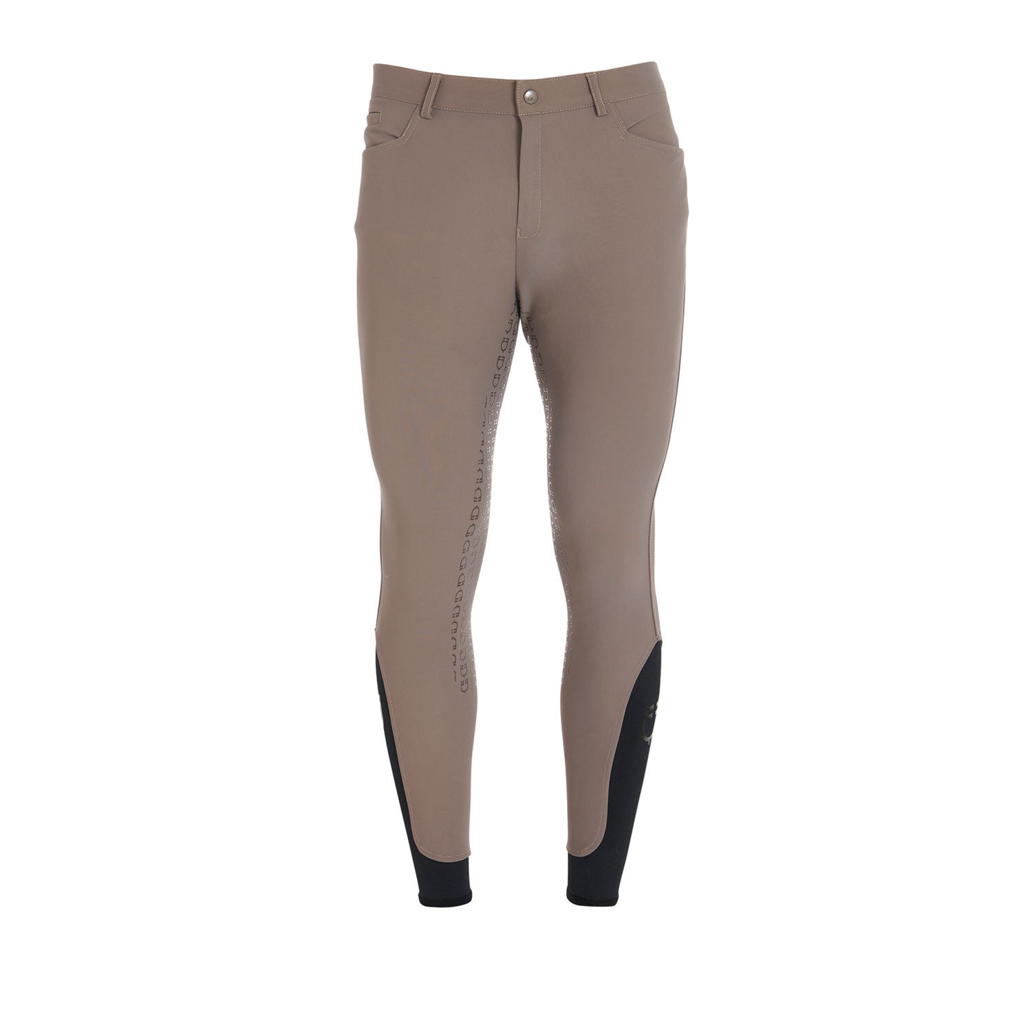 Equestro Men's slim fit full grip breeches