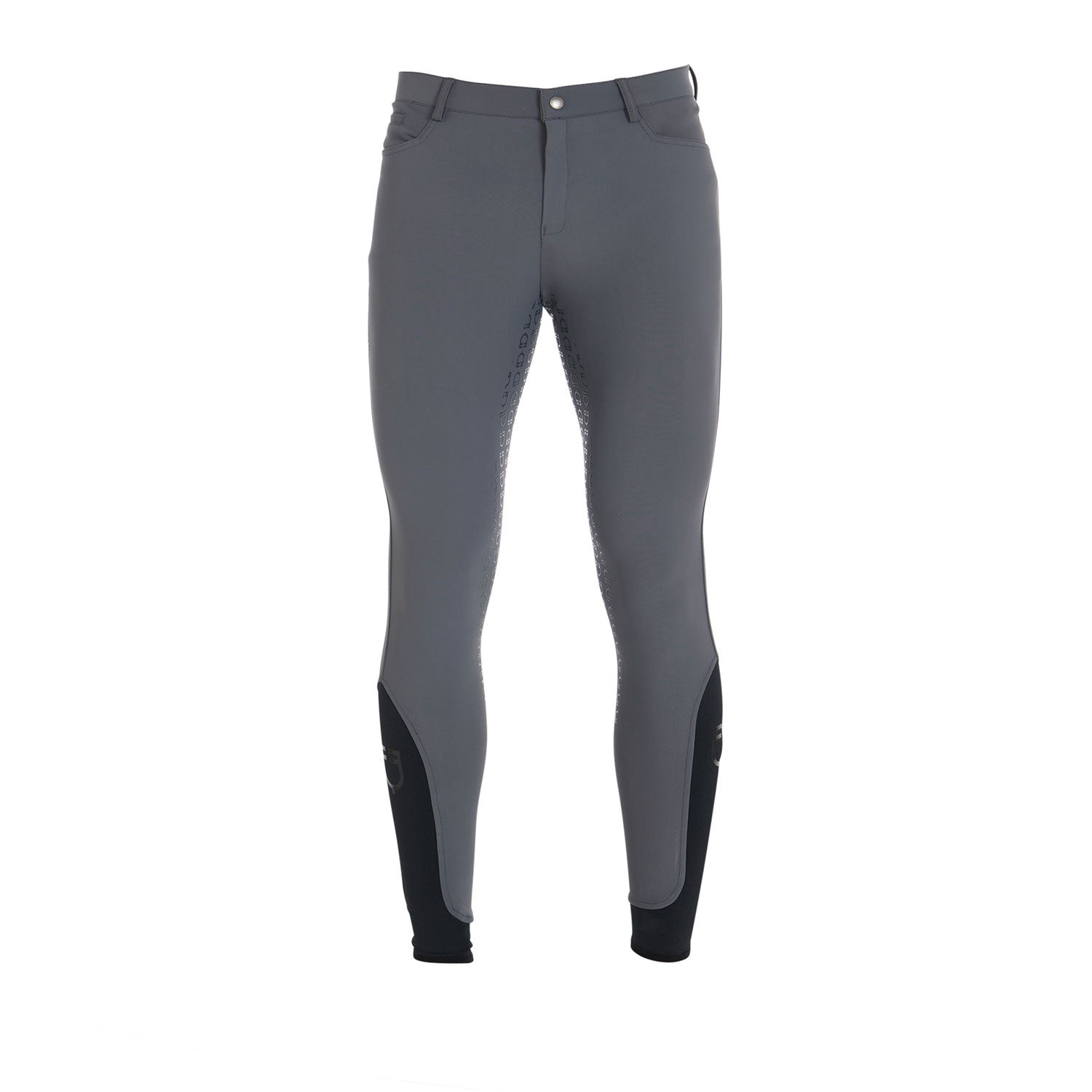 Equestro Men's slim fit full grip breeches