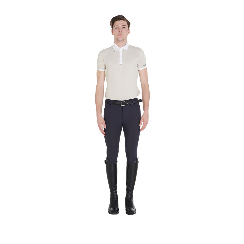 Men's slim fit full grip breeches