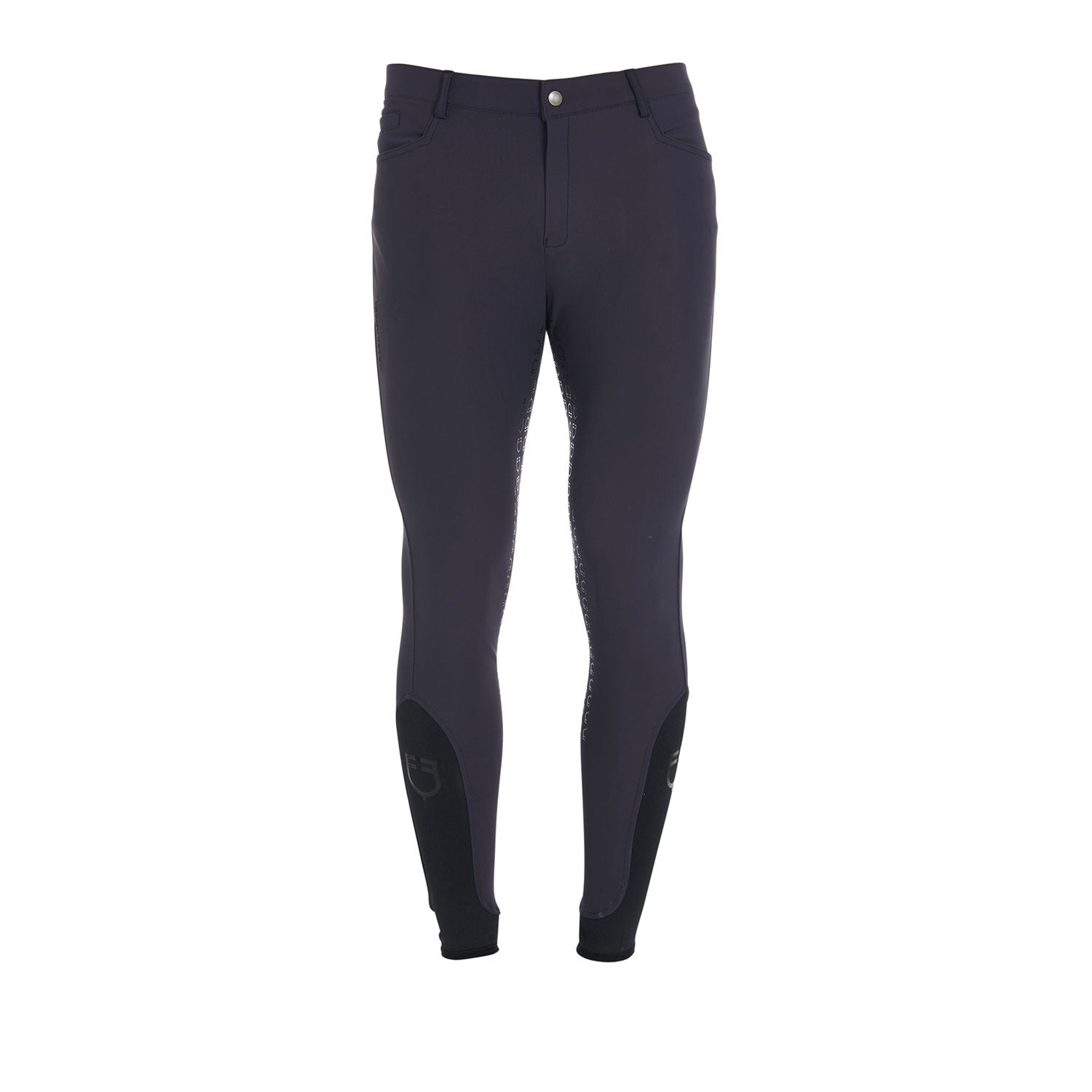 Equestro Men's slim fit full grip breeches