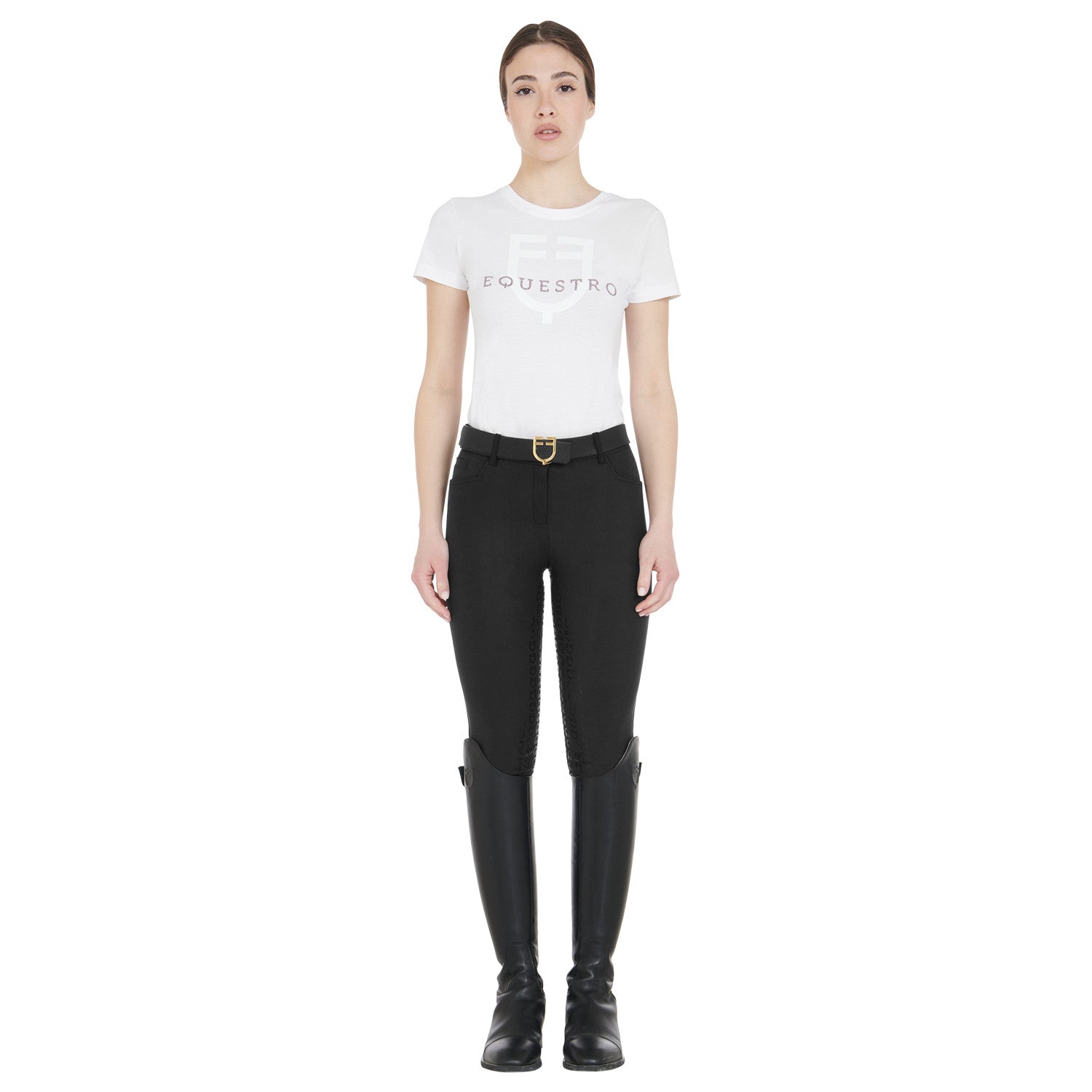 Women's full grip slim fit breeches