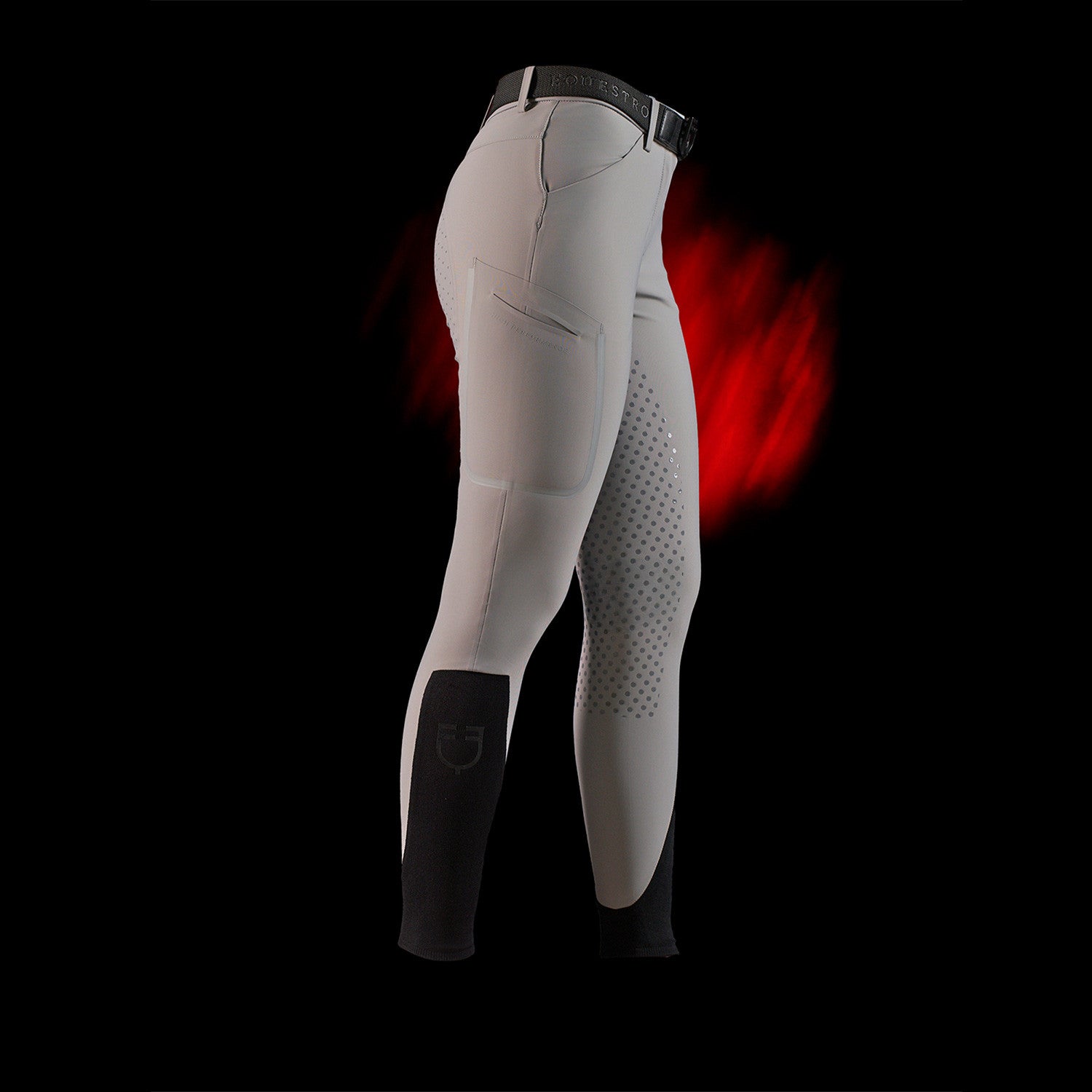Equestro Ridertechnology women's slim fit full grip breeches