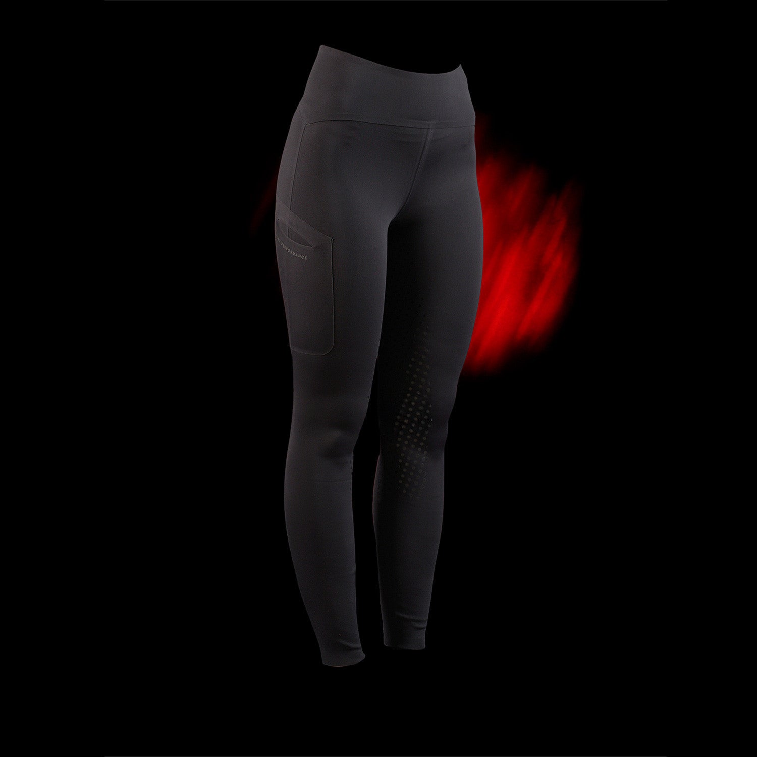 Equestro Ridertechnology women's high waisted full grip leggings