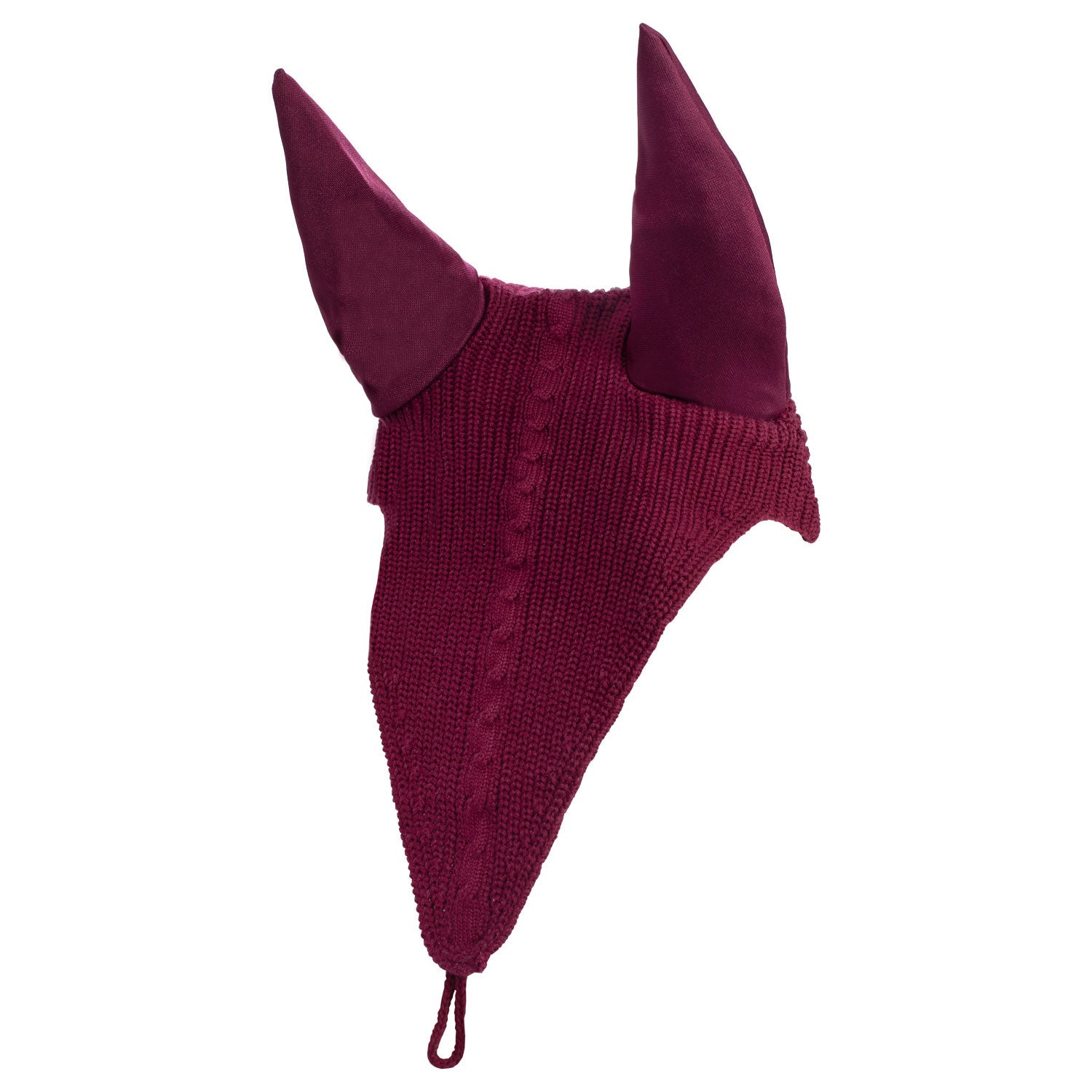 Equestro Meshing fly veil with drawstring at the noseband