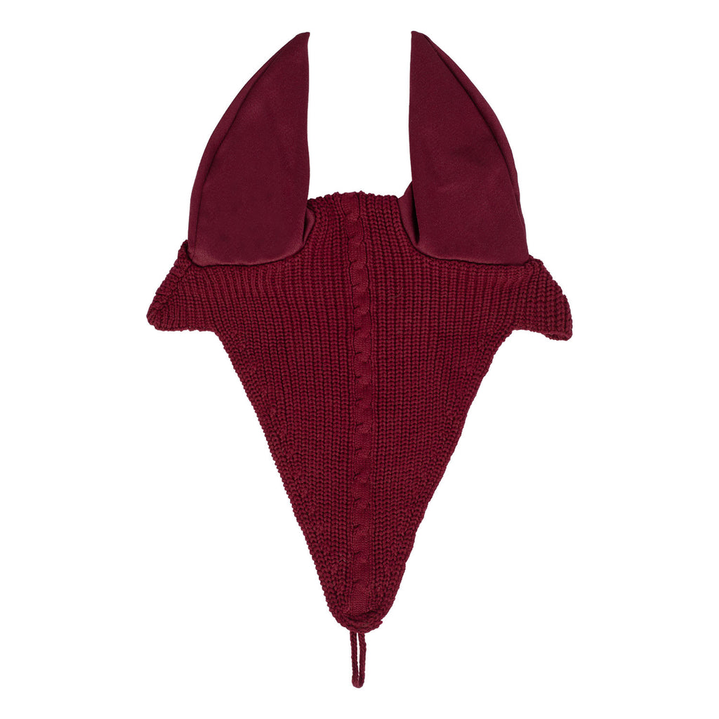 Meshing fly veil with drawstring at the noseband