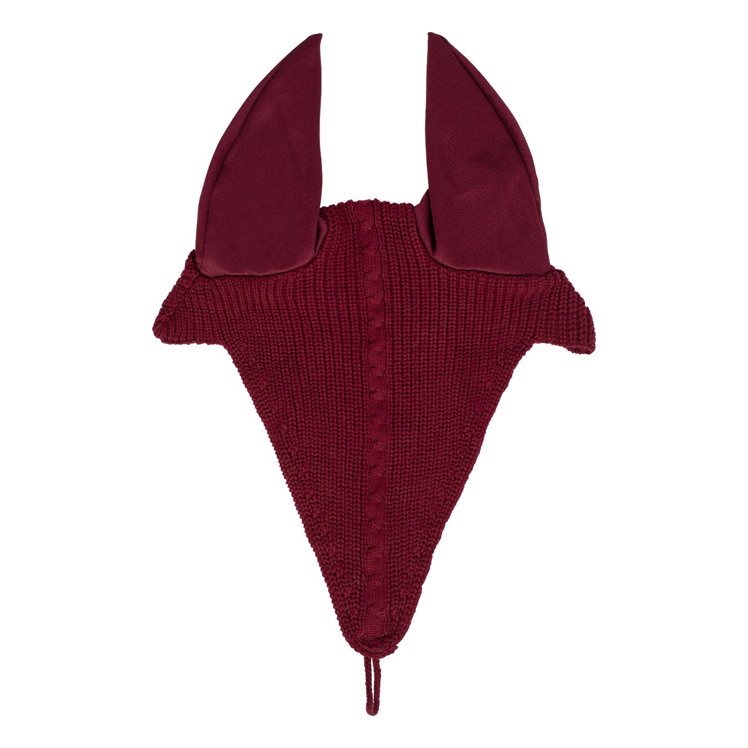 Meshing fly veil with drawstring at the noseband