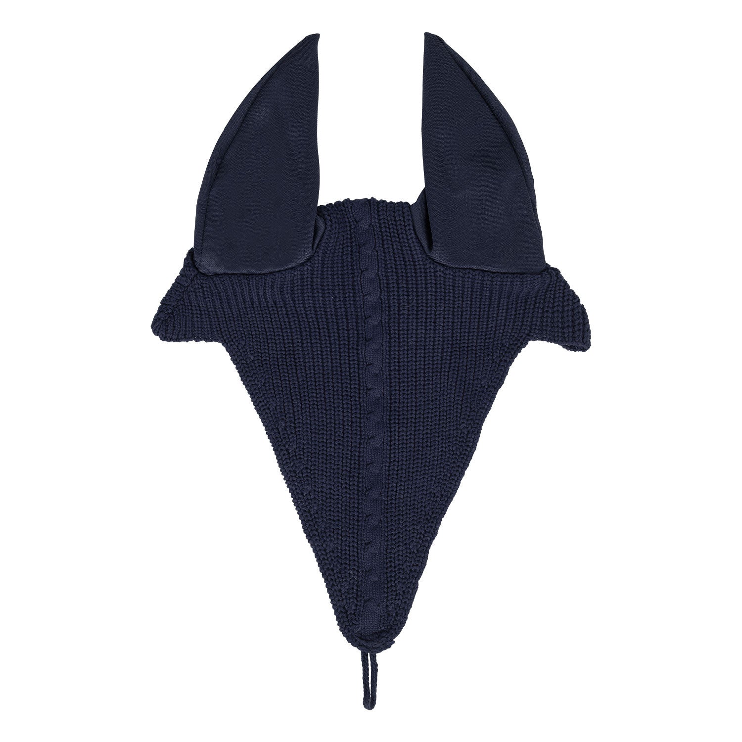 Meshing fly veil with drawstring at the noseband
