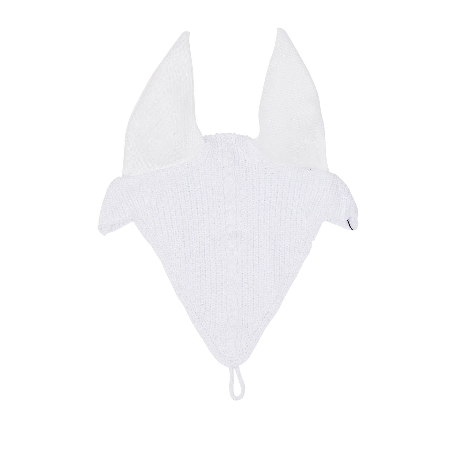 Meshing fly veil with drawstring at the noseband