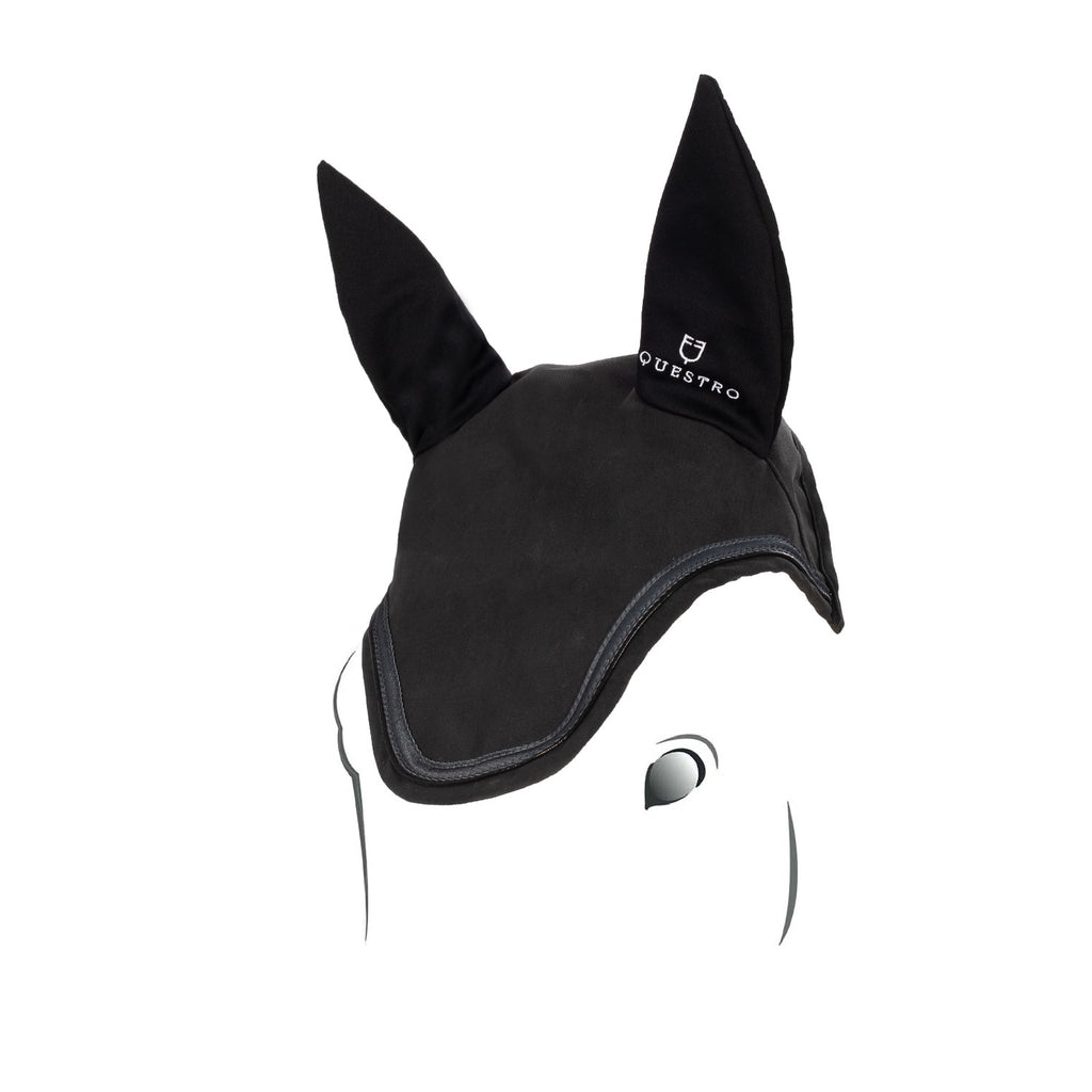 Fly veil in stretch technical fabric with logo
