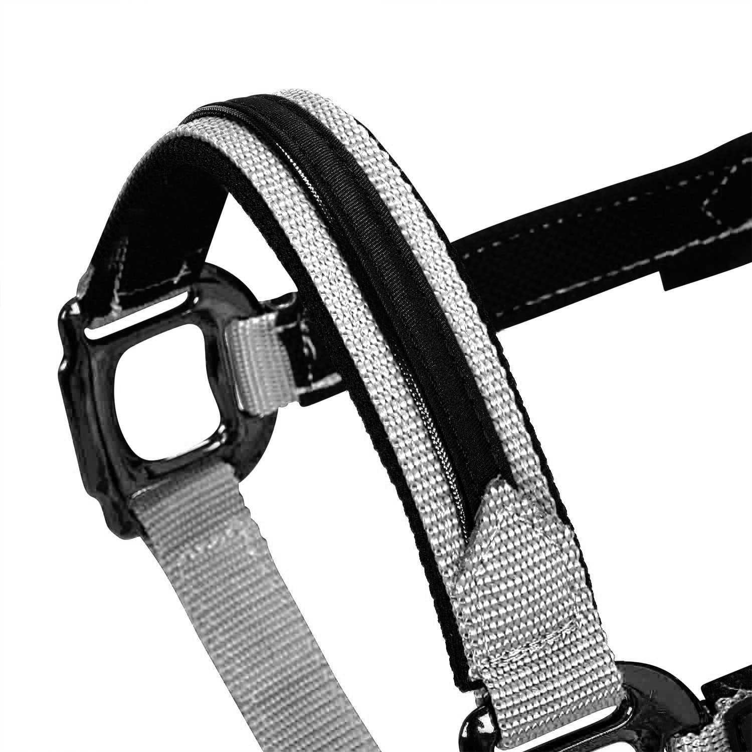 Durable fleece halter