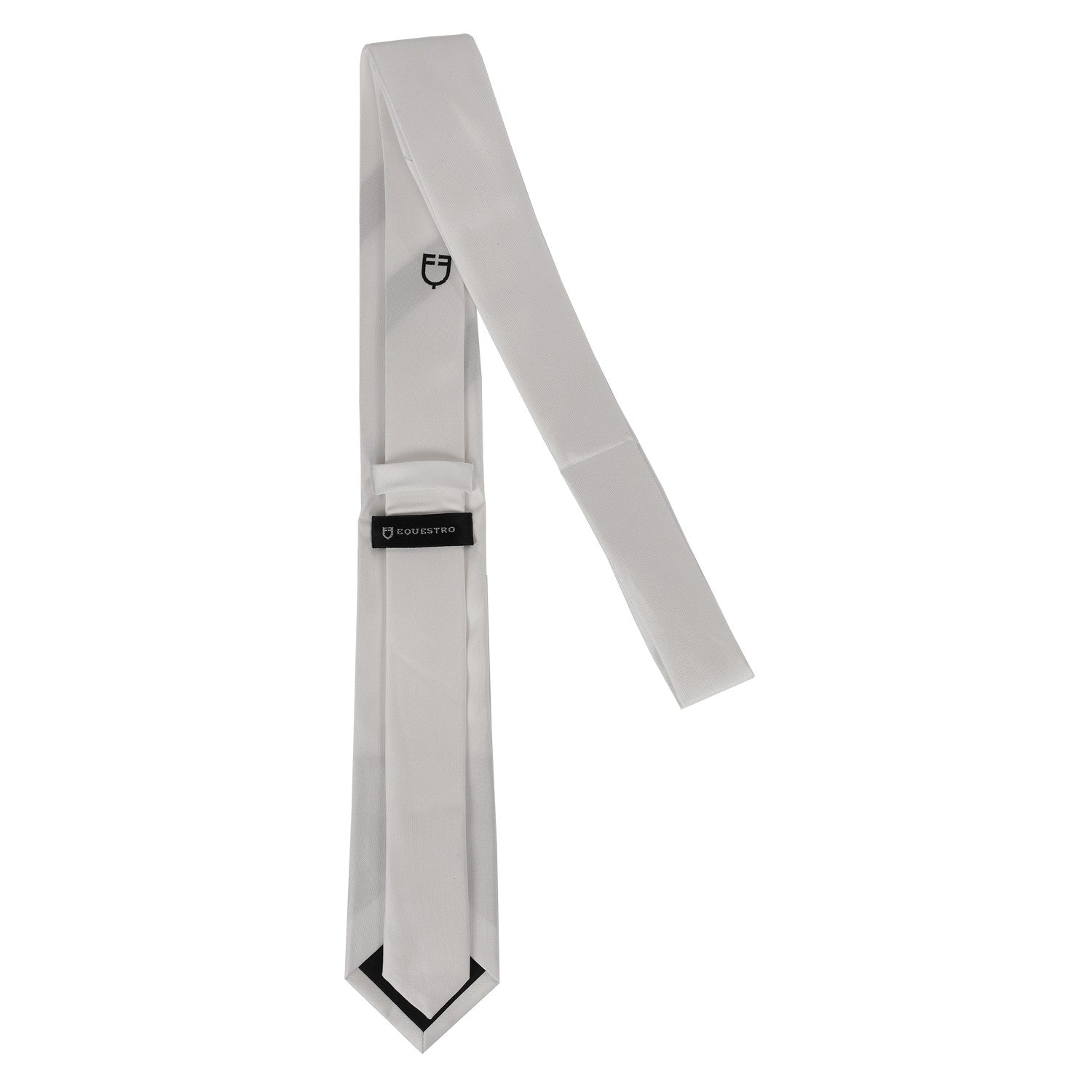 Competition tie with embroidered logo