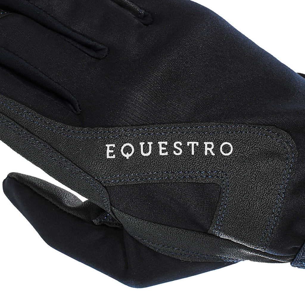 Technical fabric gloves with fleece lining