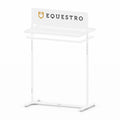 White steel clothing display  L1000xW400xH1600 mm