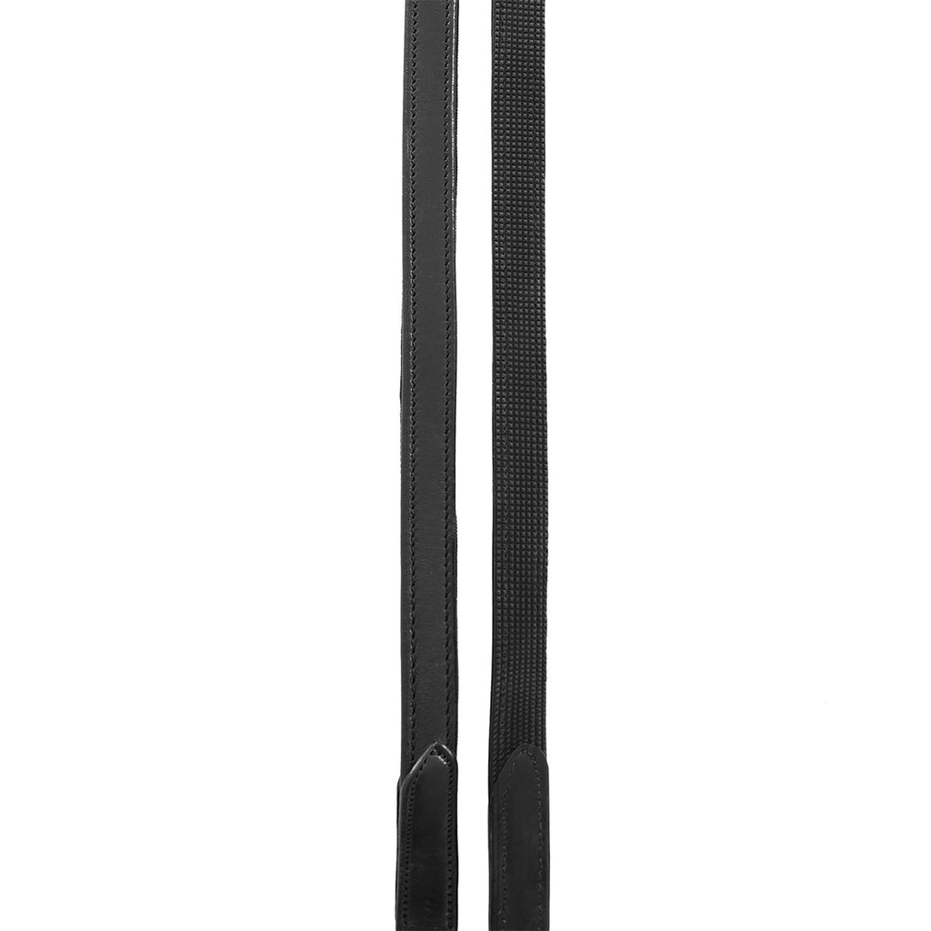 Dressage leather double reins