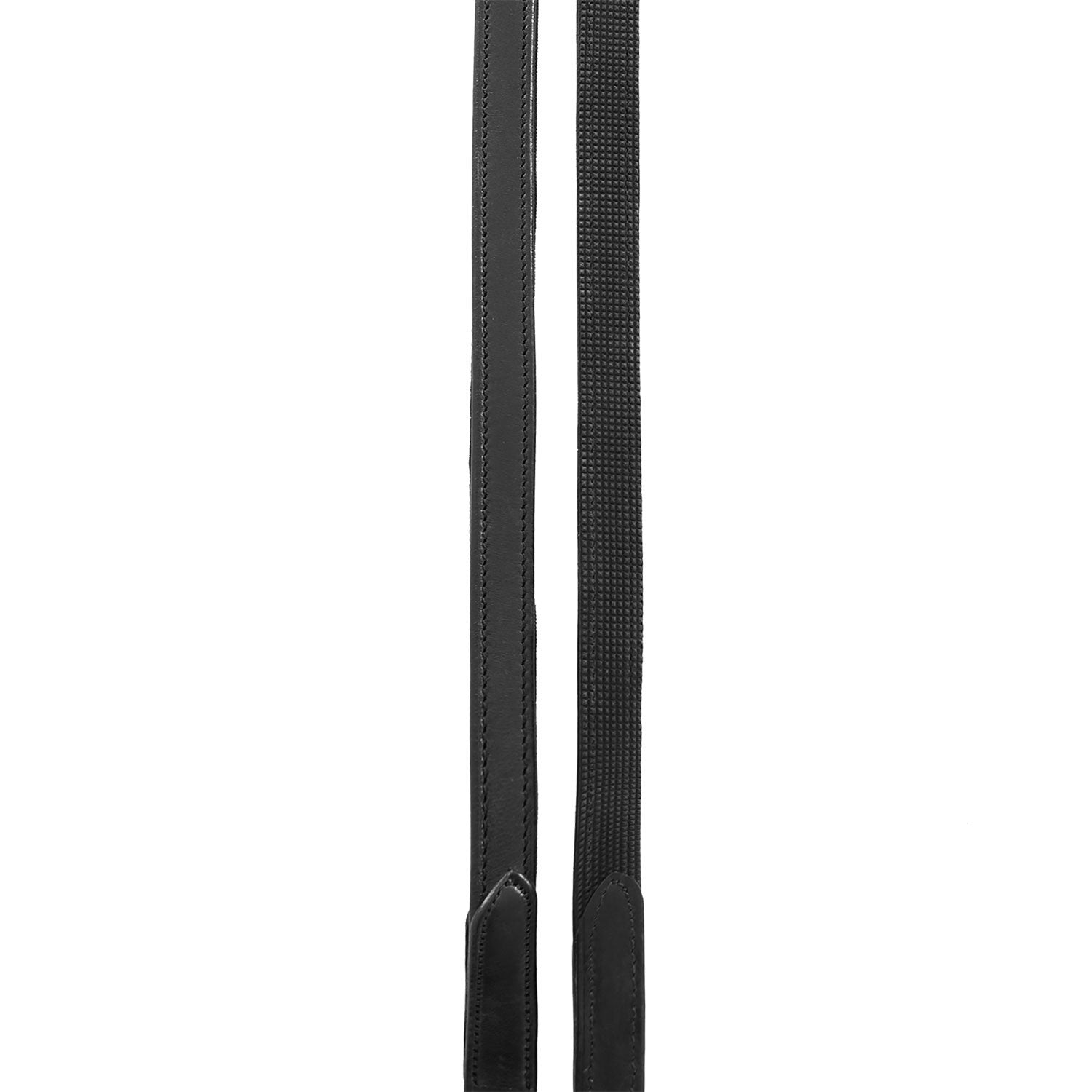 Dressage leather double reins