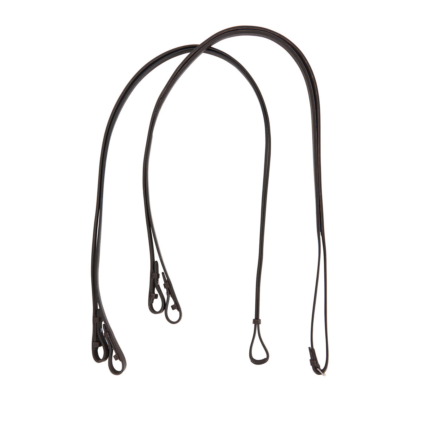 Equestro Dressage leather double reins