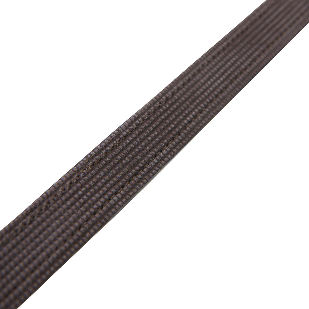 Dressage leather double reins