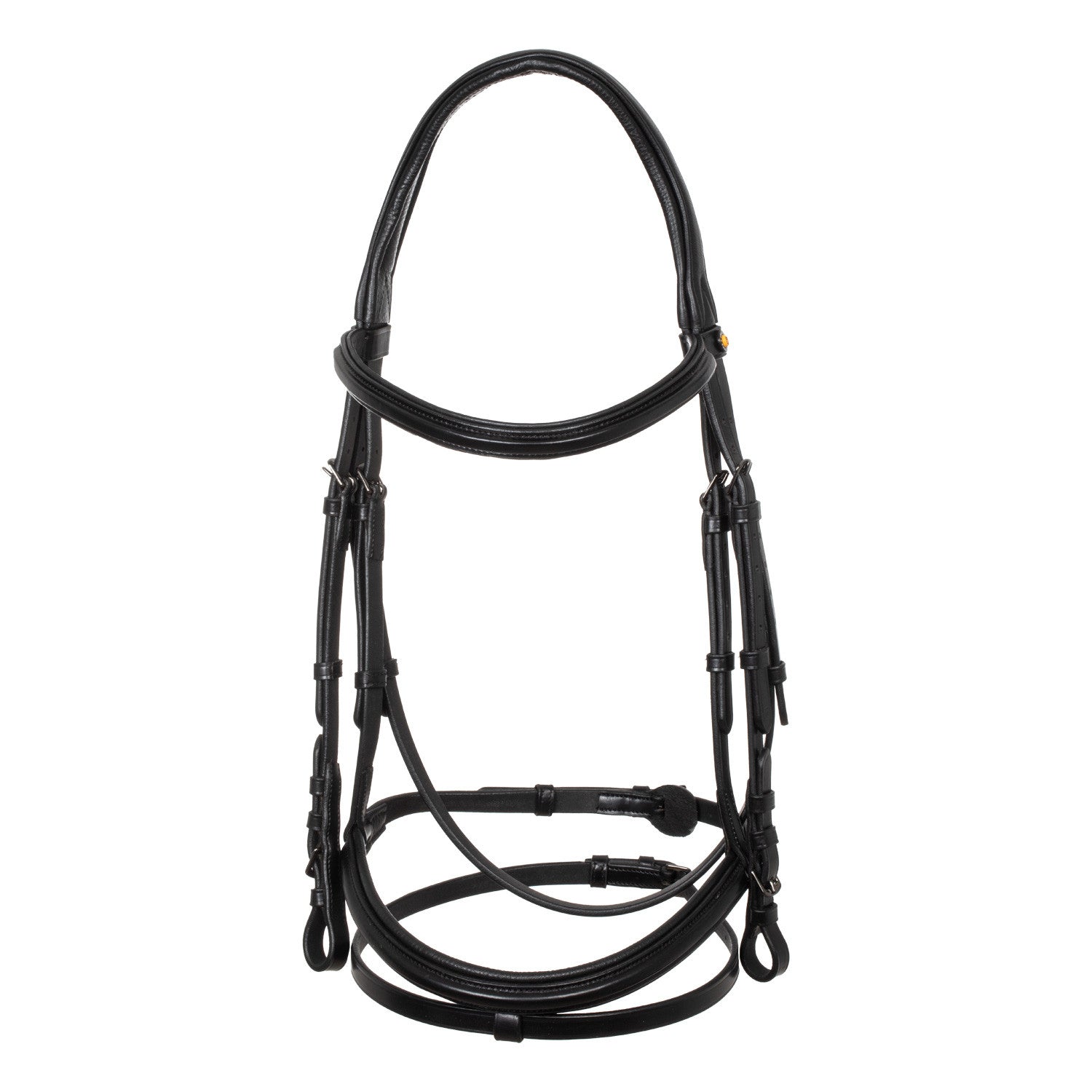 ANATOMIC LEATHER BRIDLE BLACK FITTING