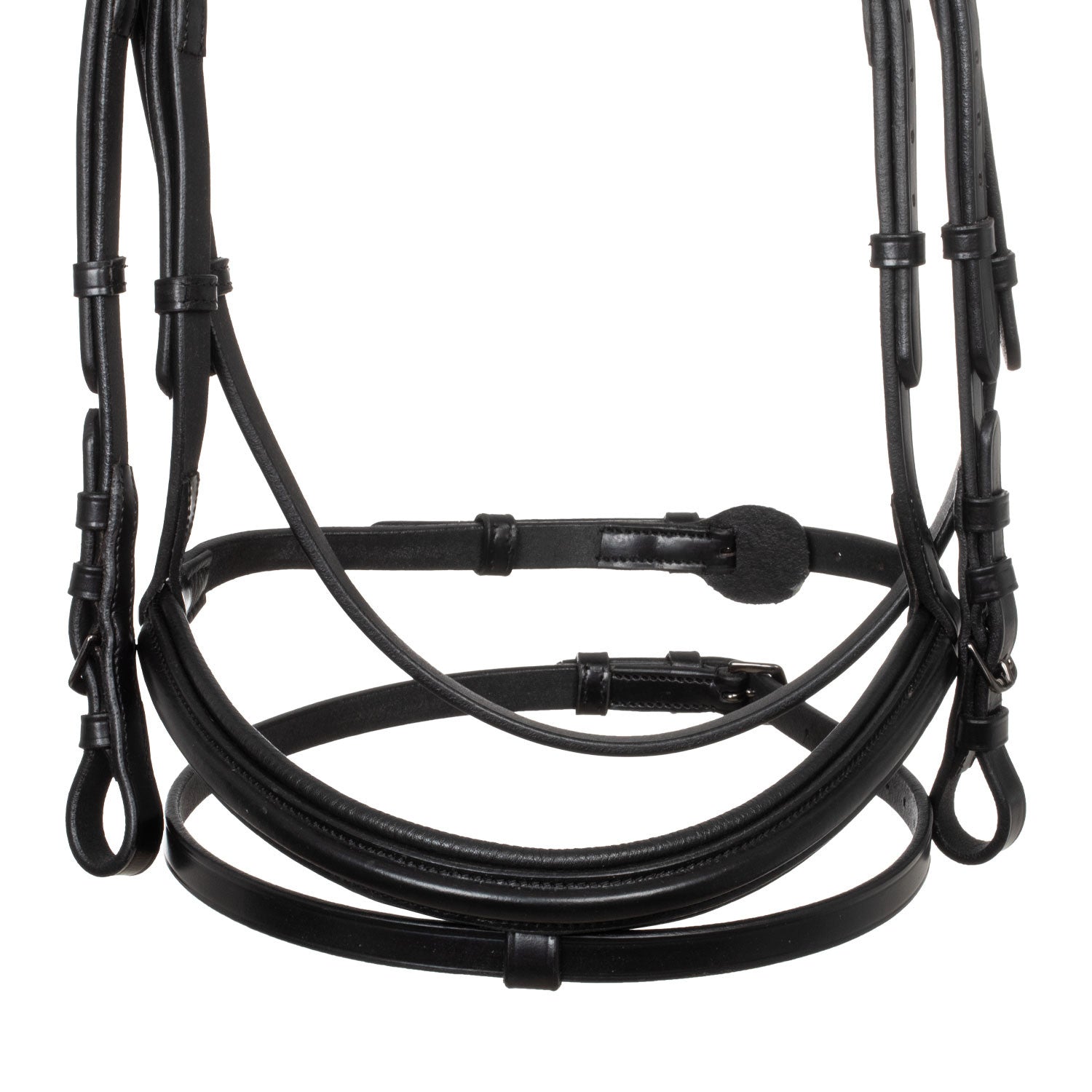 ANATOMIC LEATHER BRIDLE BLACK FITTING