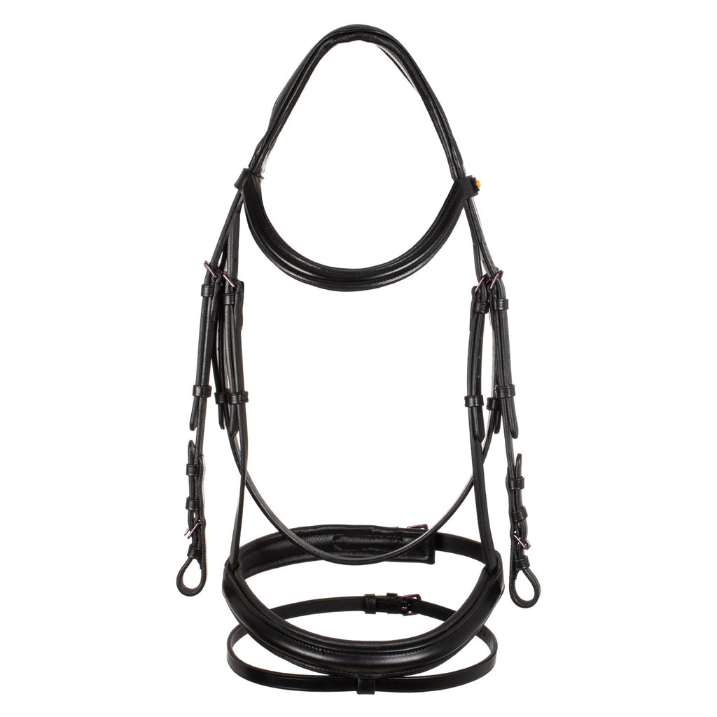 ANATOMIC LEATHER BRIDLE BLACK FITTING