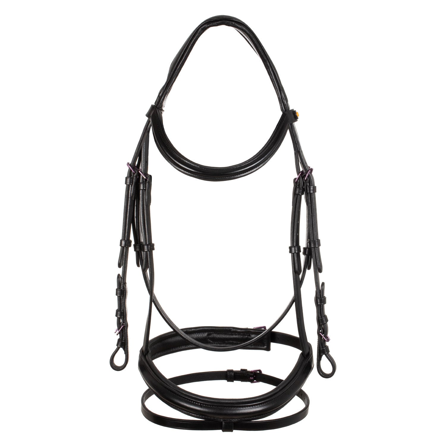 ANATOMIC LEATHER BRIDLE BLACK FITTING