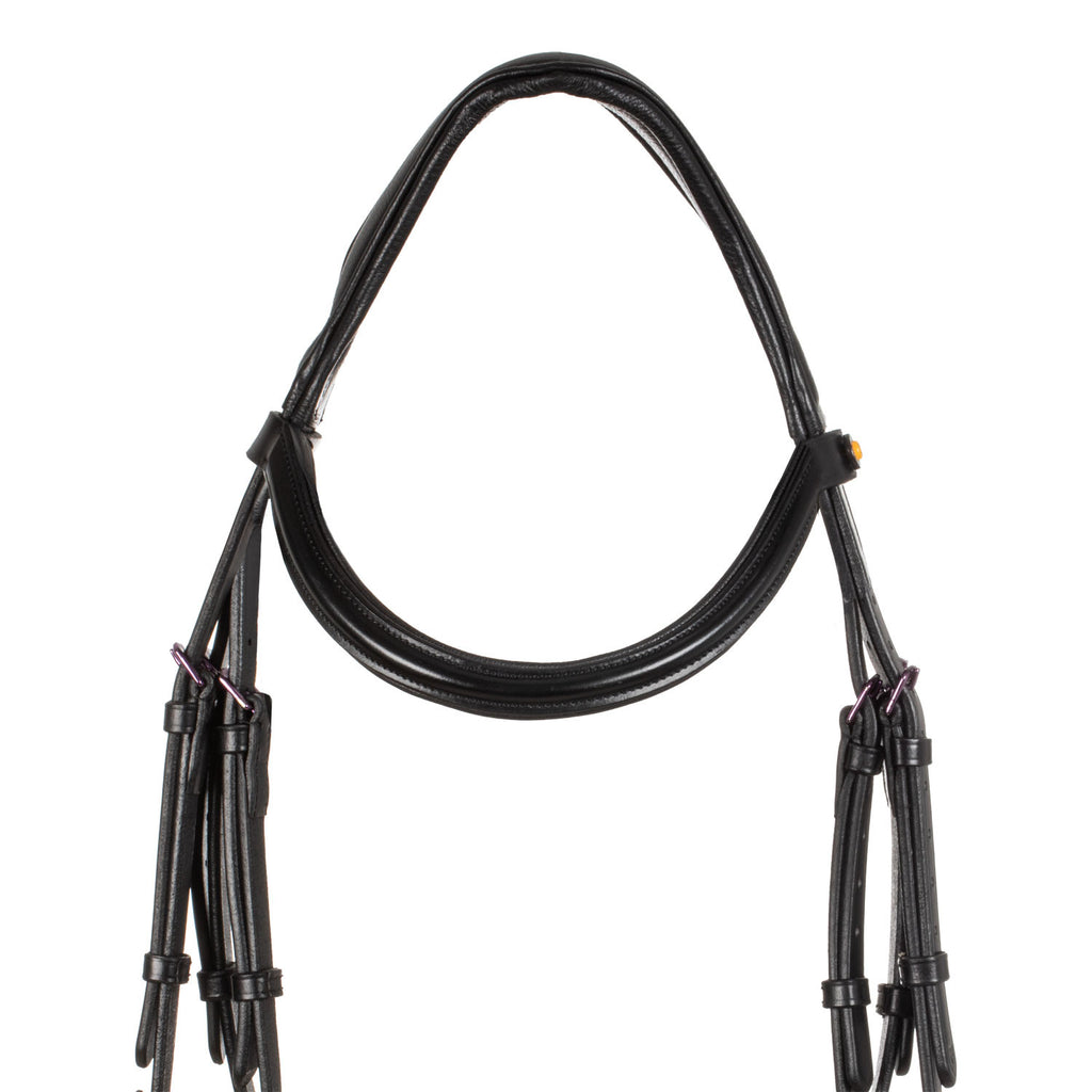 ANATOMIC LEATHER BRIDLE BLACK FITTING
