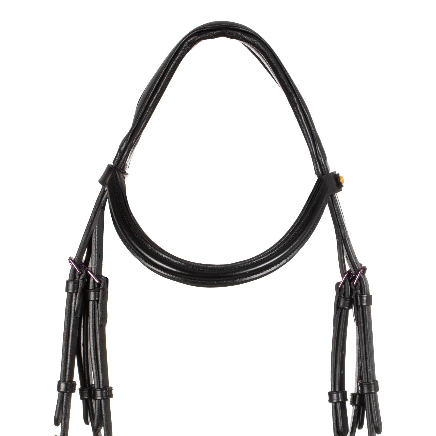 ANATOMIC LEATHER BRIDLE BLACK FITTING