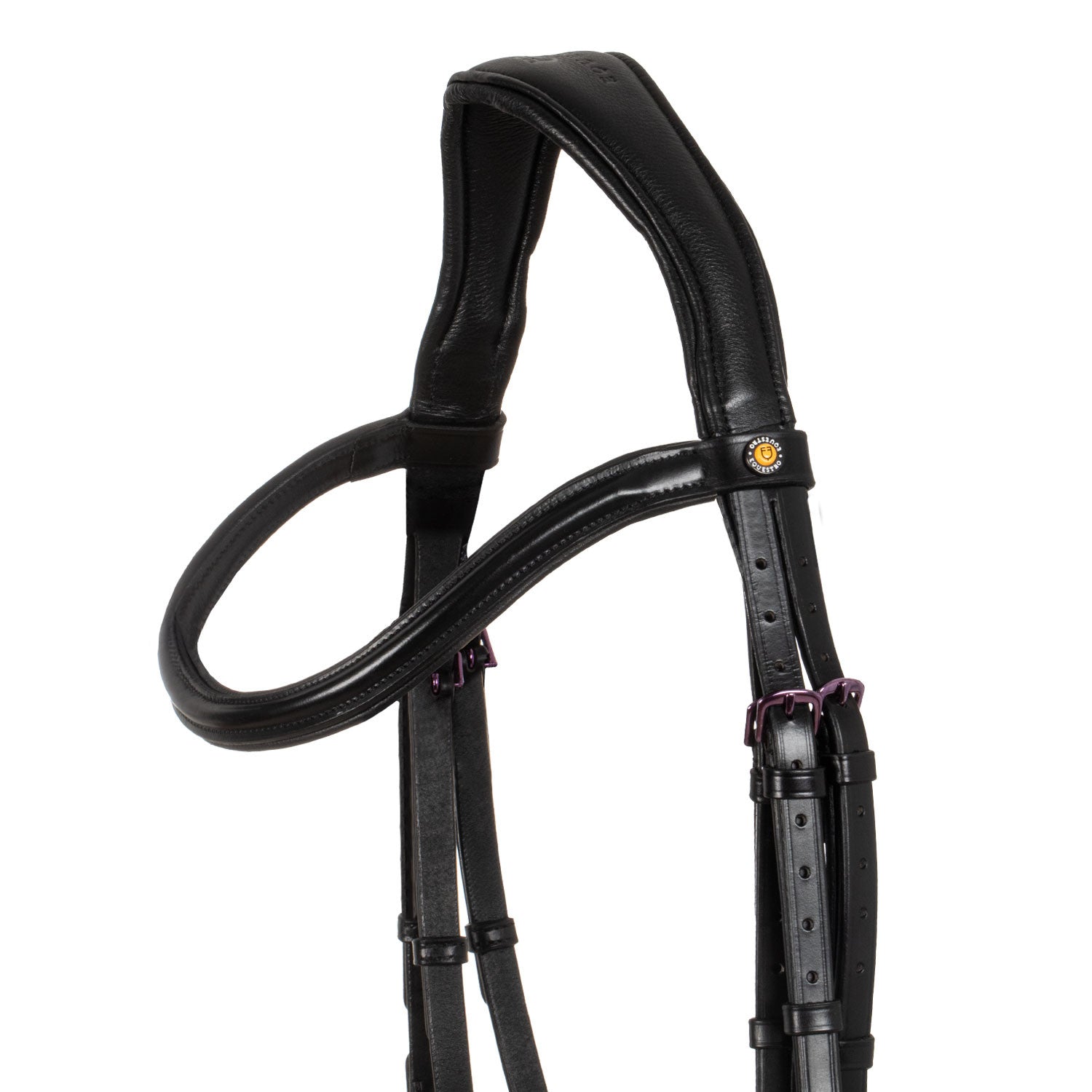 ANATOMIC LEATHER BRIDLE BLACK FITTING