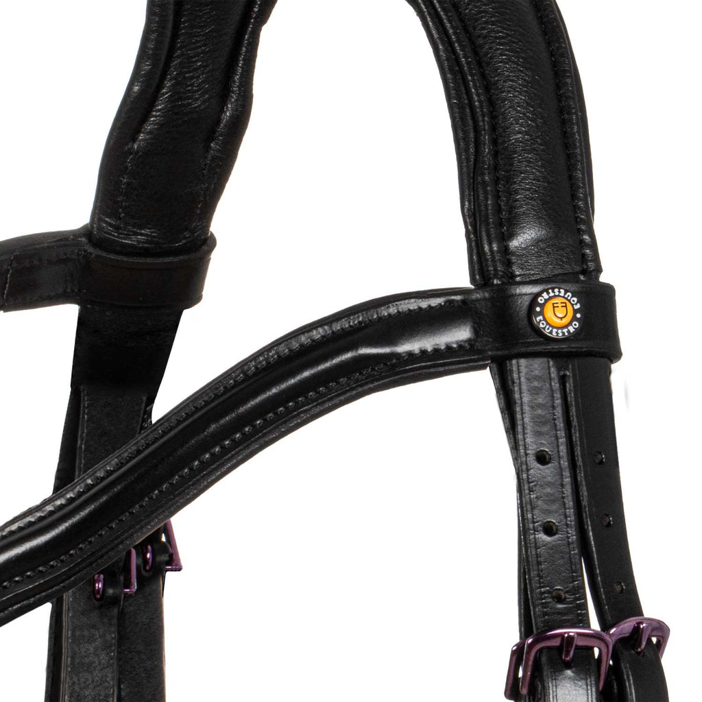 ANATOMIC LEATHER BRIDLE BLACK FITTING