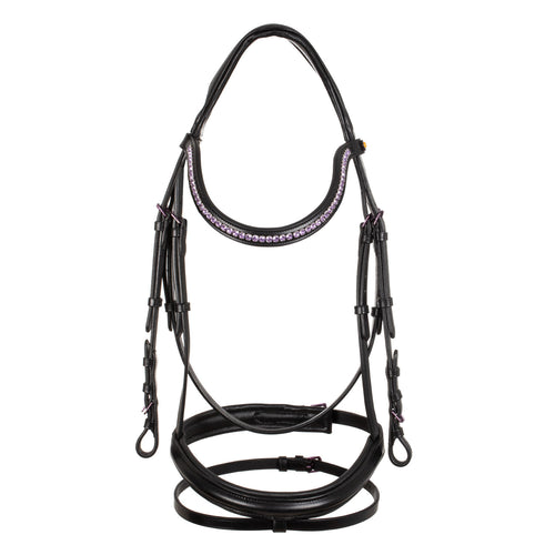 Equestro ANATOMIC LEATHER BRIDLE BLACK FITTING