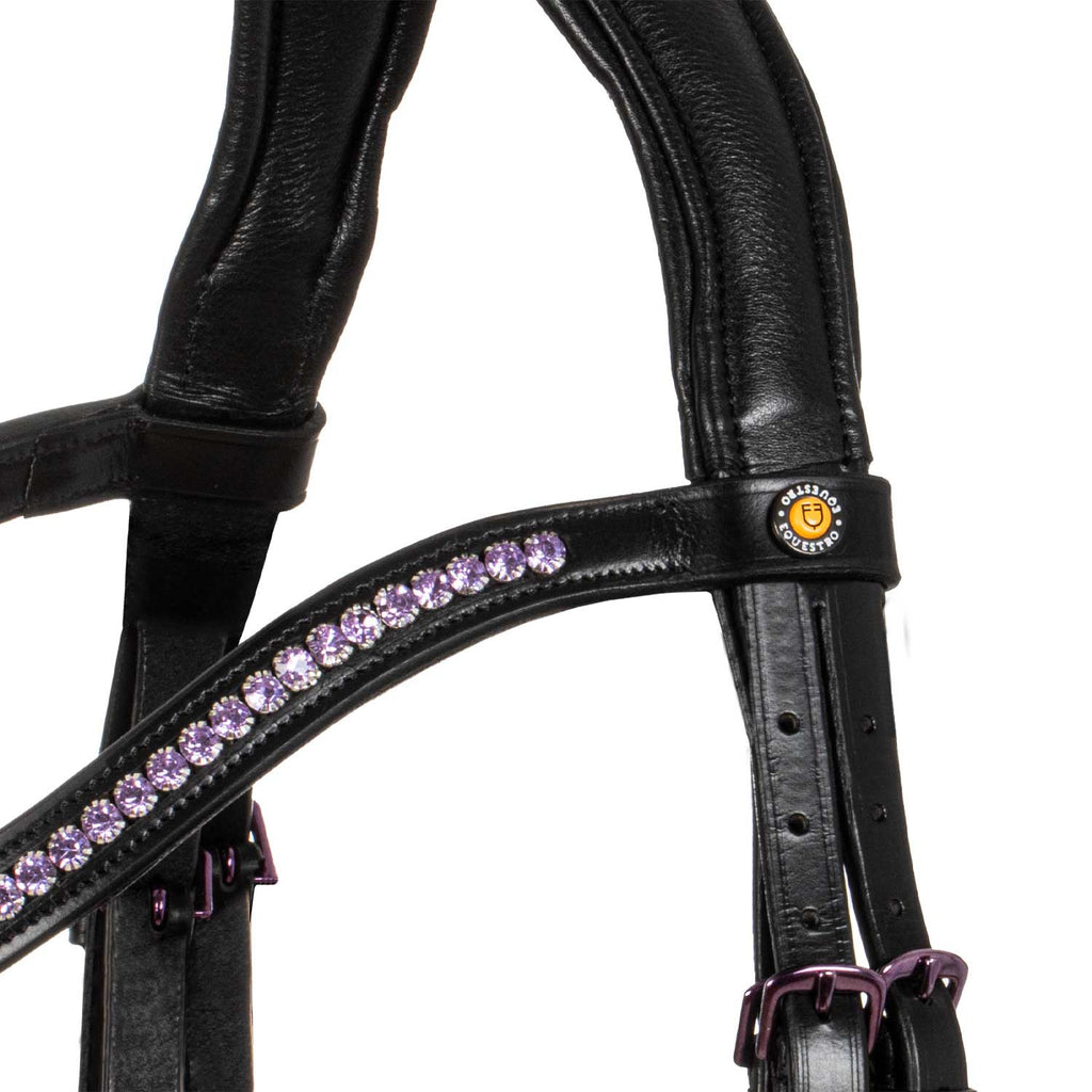 ANATOMIC LEATHER BRIDLE BLACK FITTING
