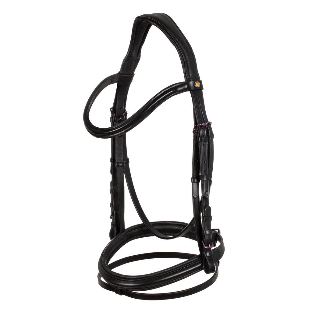 ANATOMIC LEATHER BRIDLE BLACK FITTING