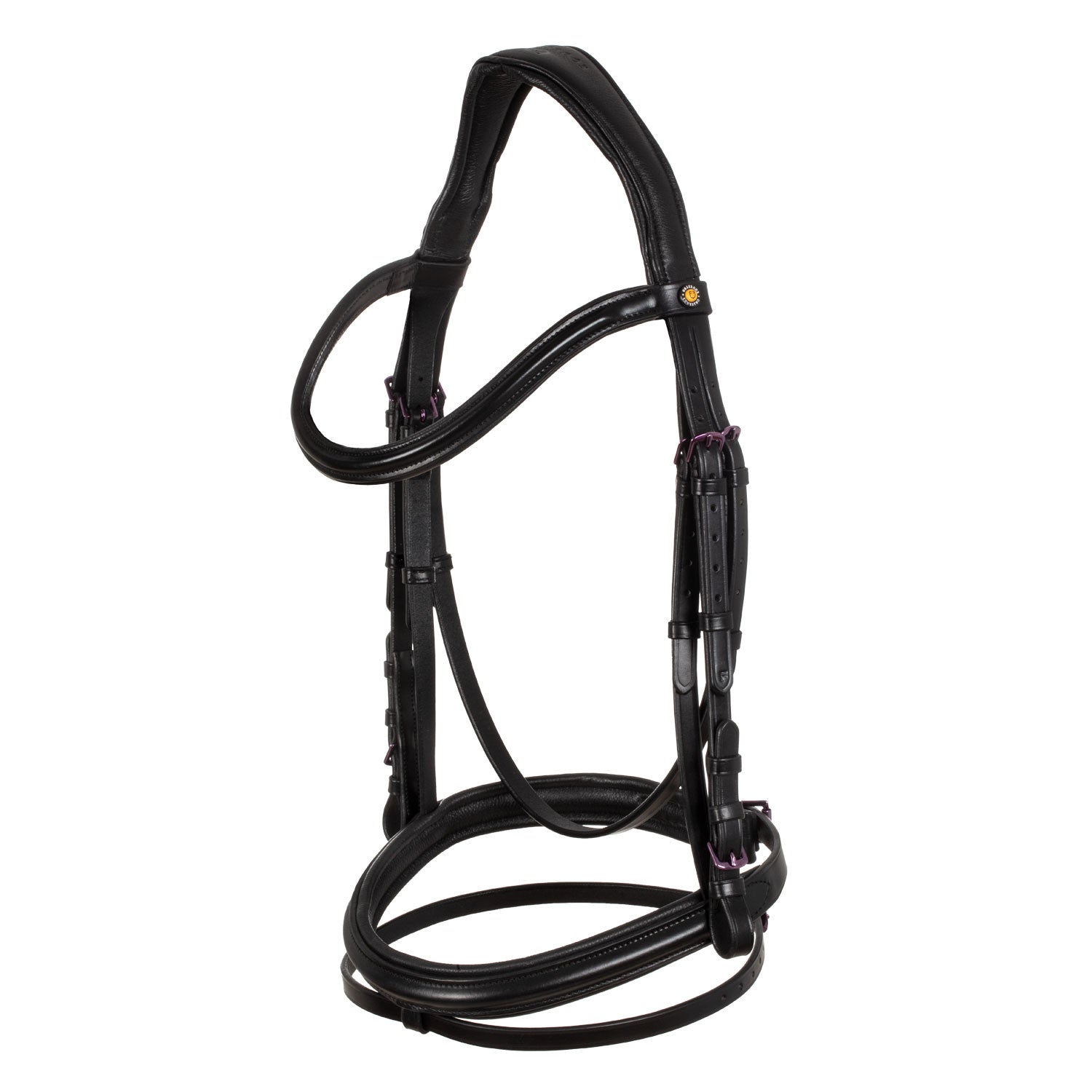 ANATOMIC LEATHER BRIDLE BLACK FITTING