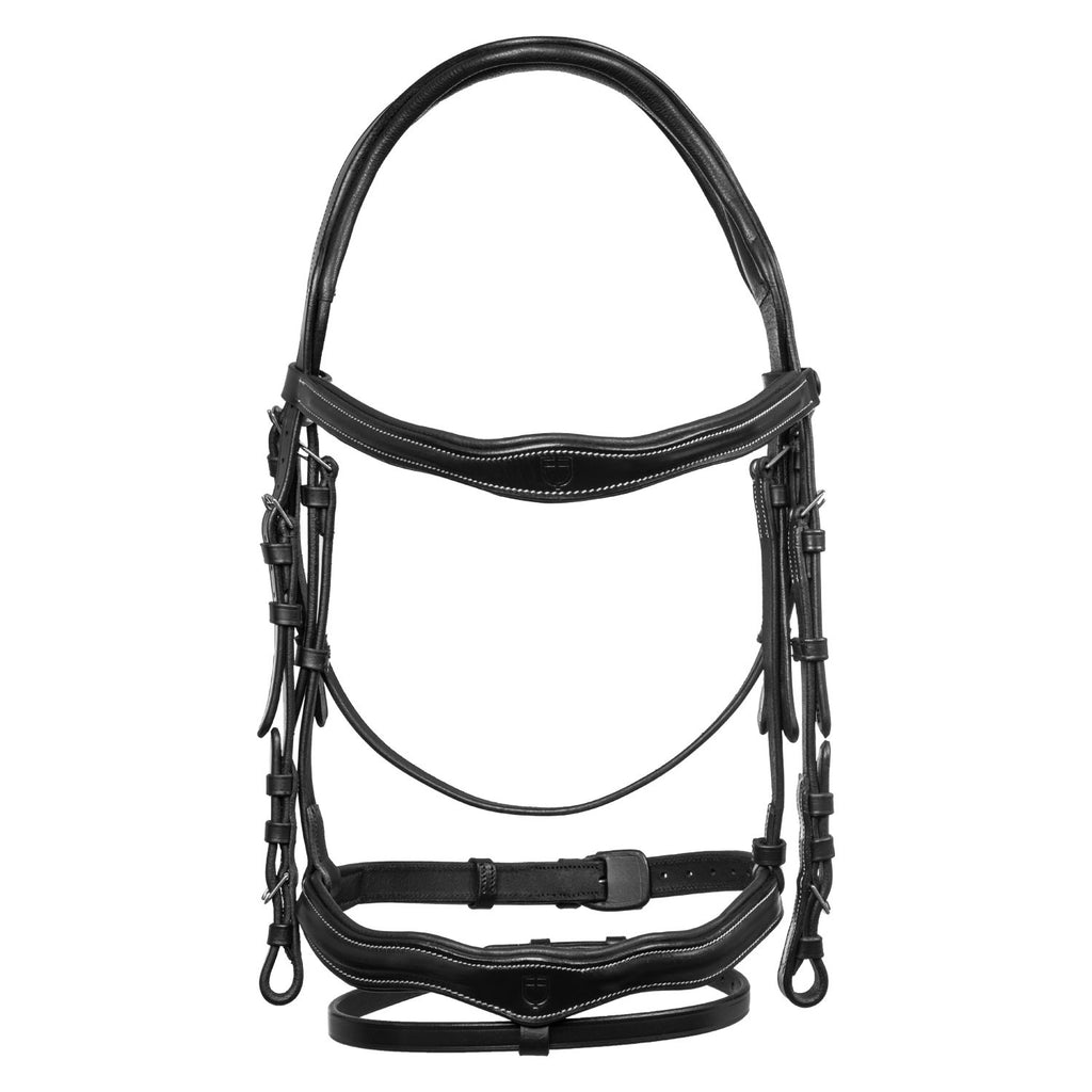Anatomical bridle with logo