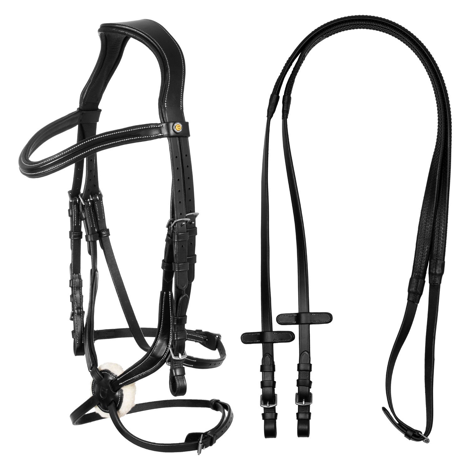 Mexican leather bridle