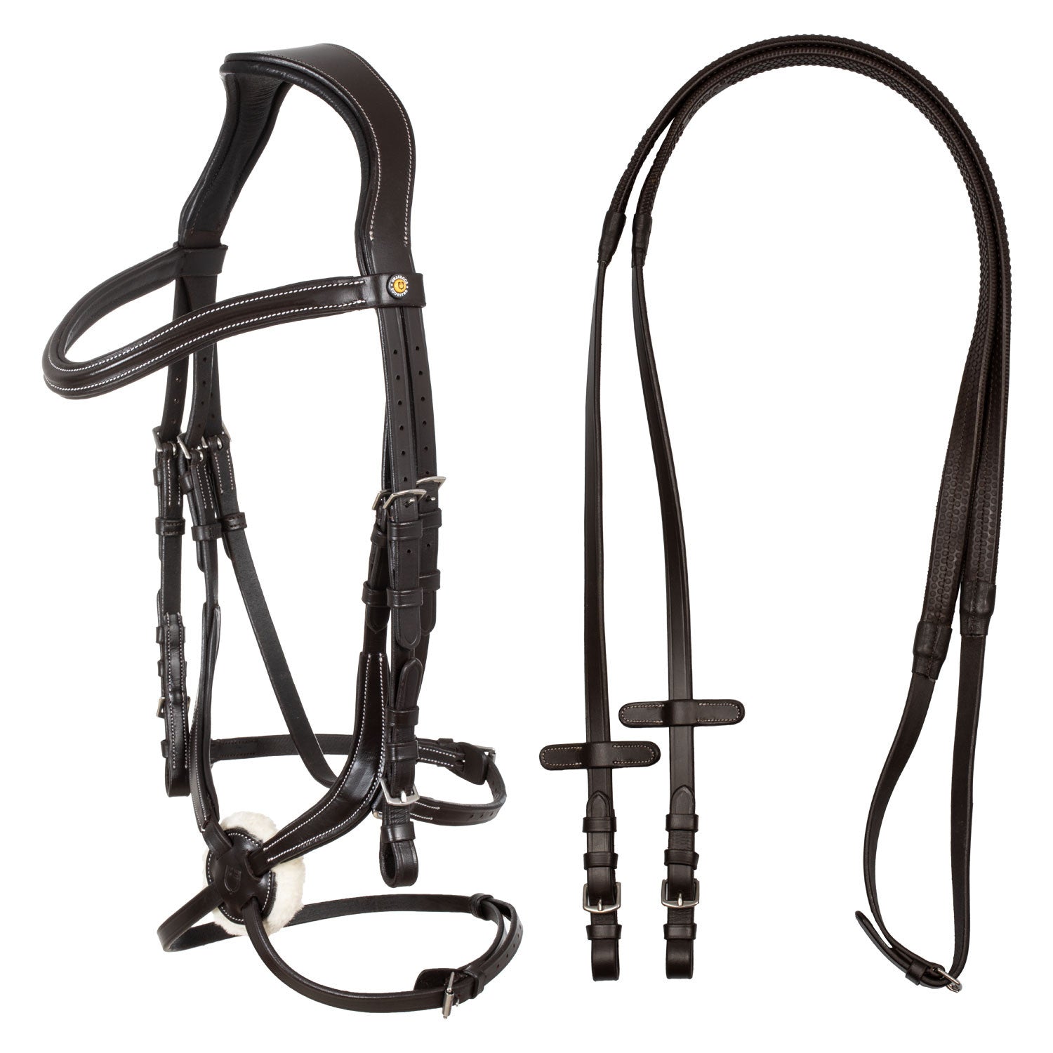Equestro Mexican leather bridle