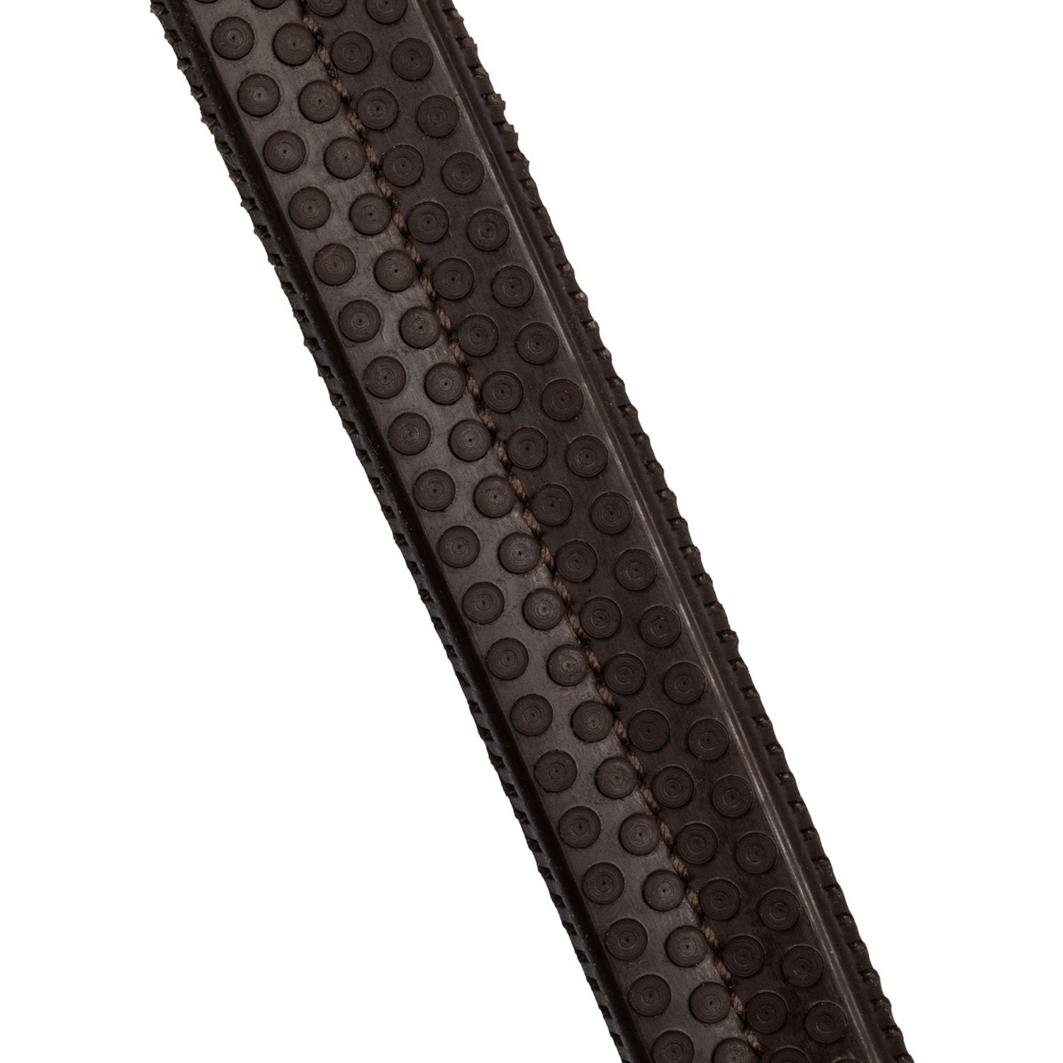 Leather and rubber reins