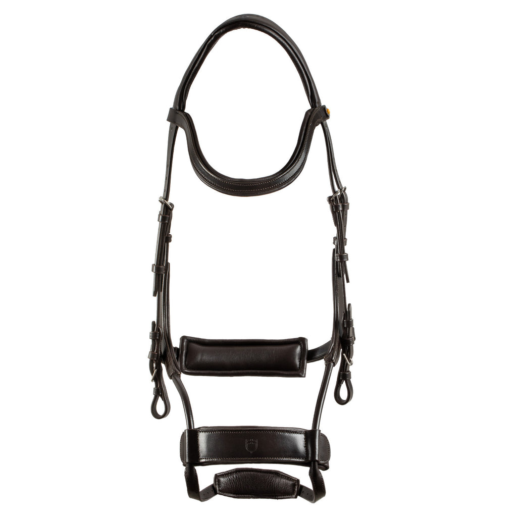 Collegiate comfitec anatomic leather bridle