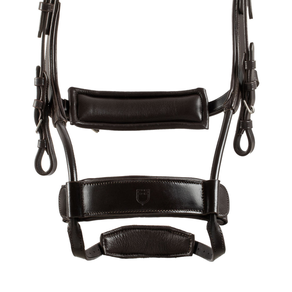 Collegiate comfitec anatomic leather bridle