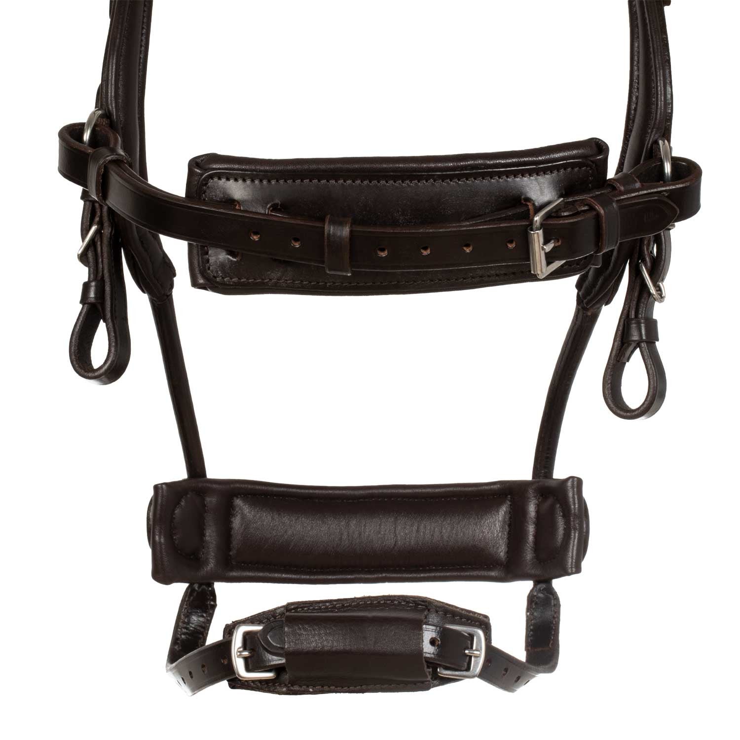 Collegiate comfitec anatomic leather bridle