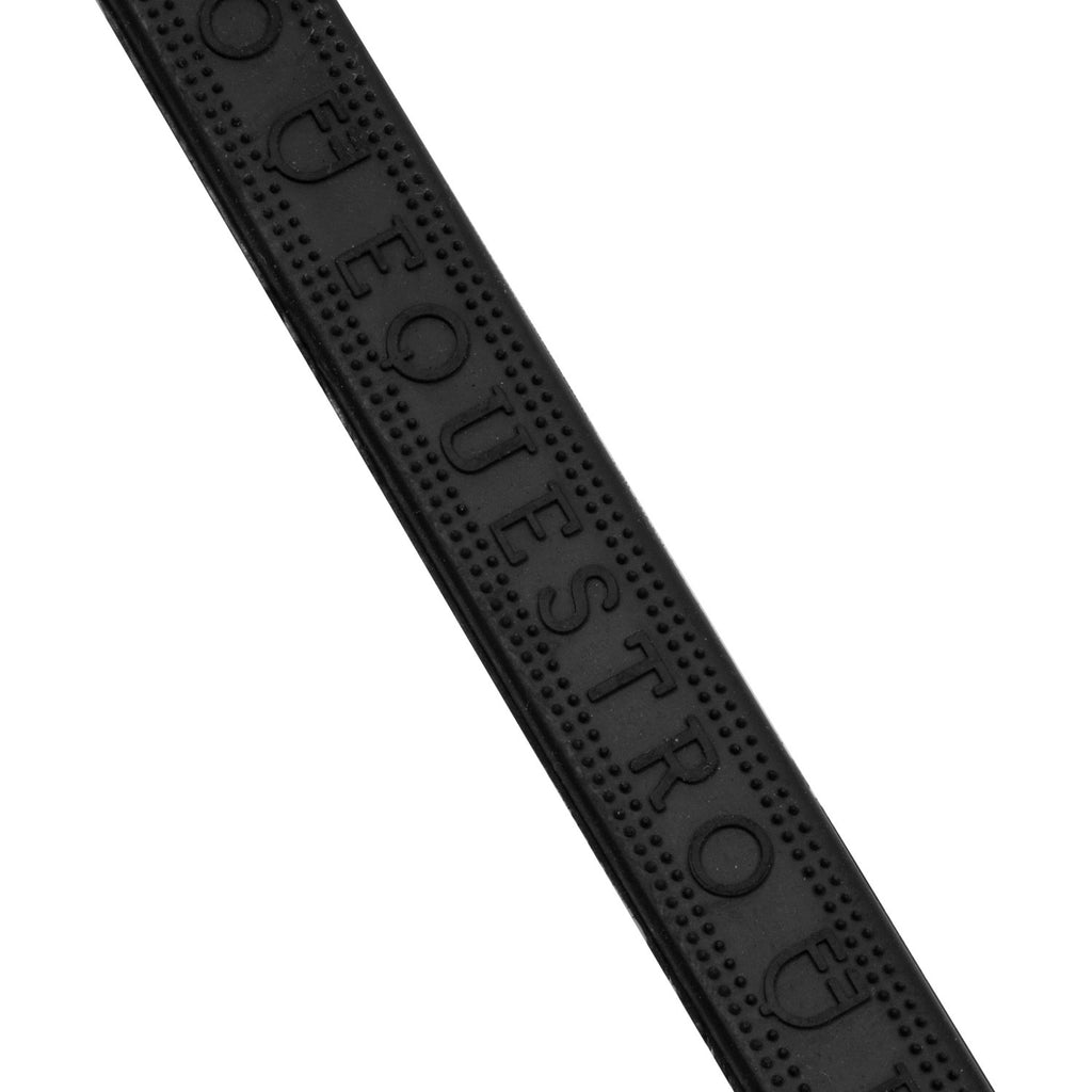 Leather and rubber reins black fitting