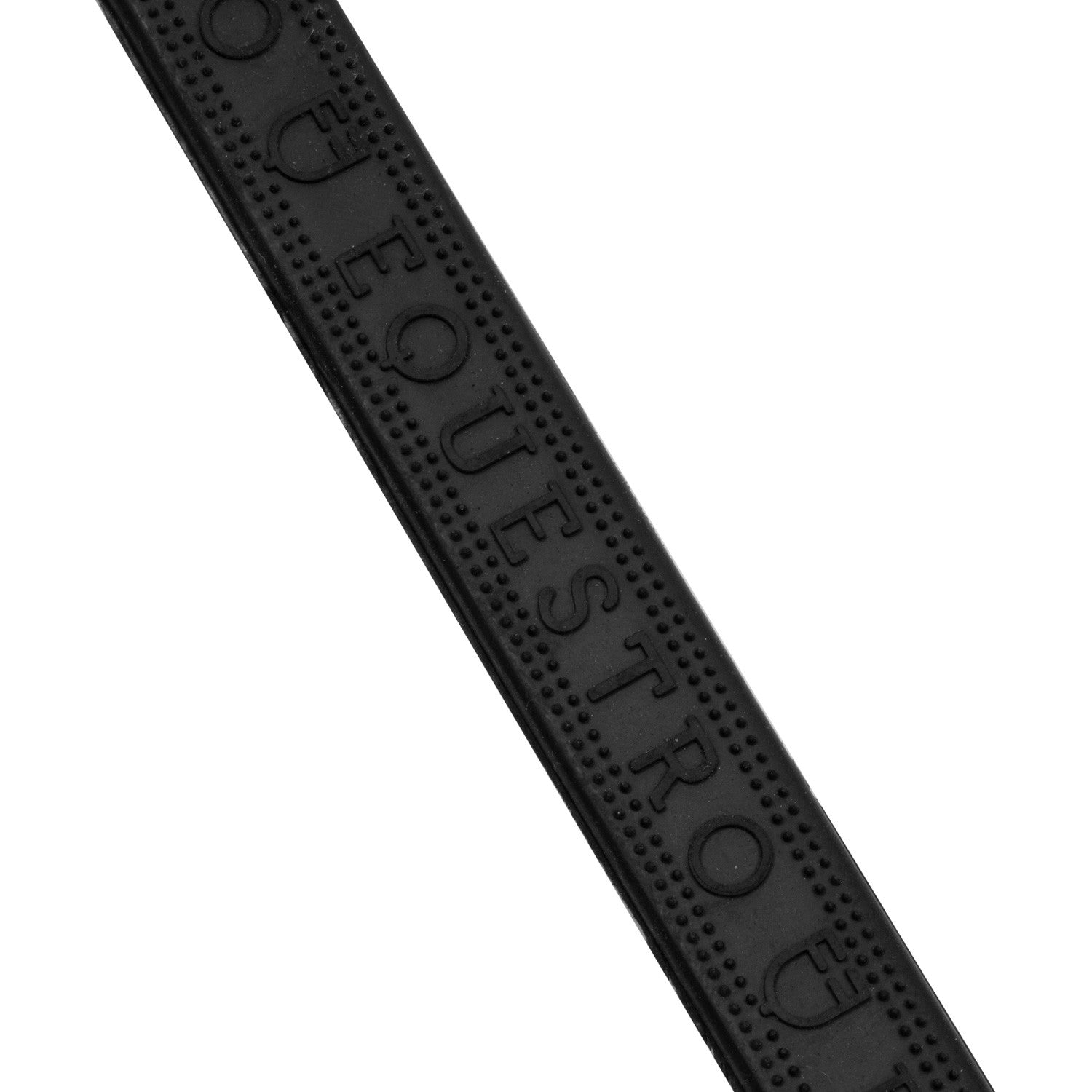 Leather and rubber reins black fitting