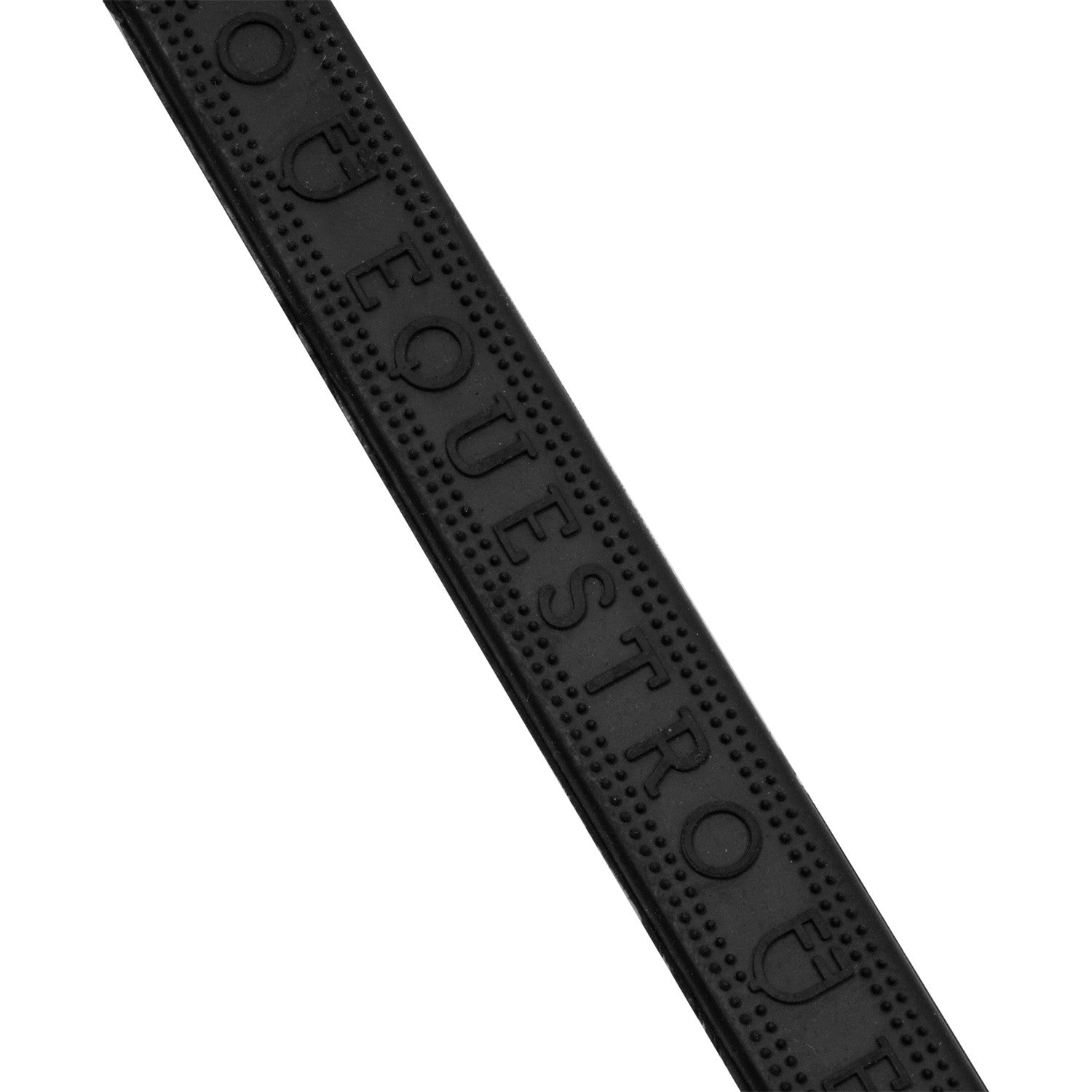 Solid lettering grip rubber reins silver fitting