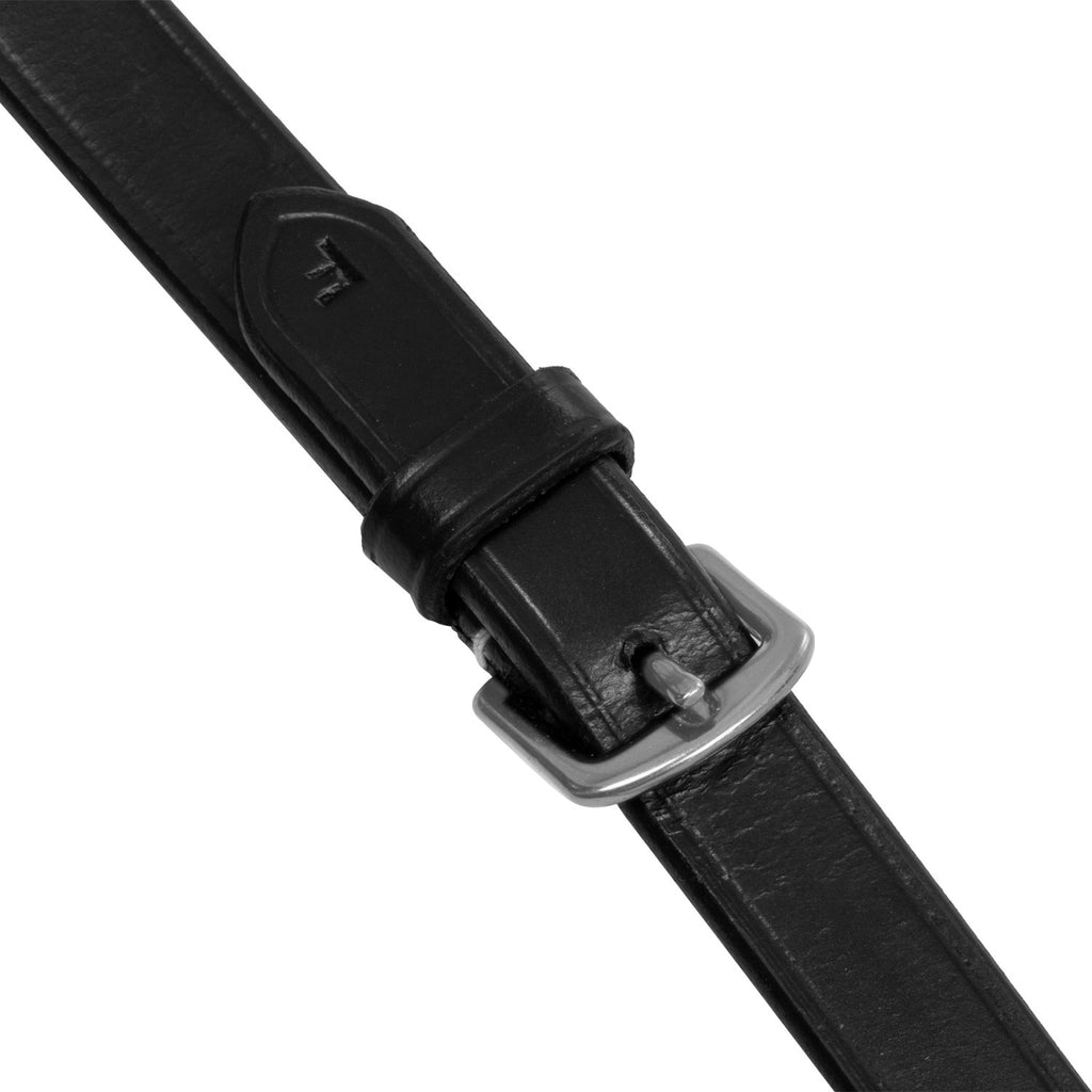 Solid lettering grip rubber reins silver fitting