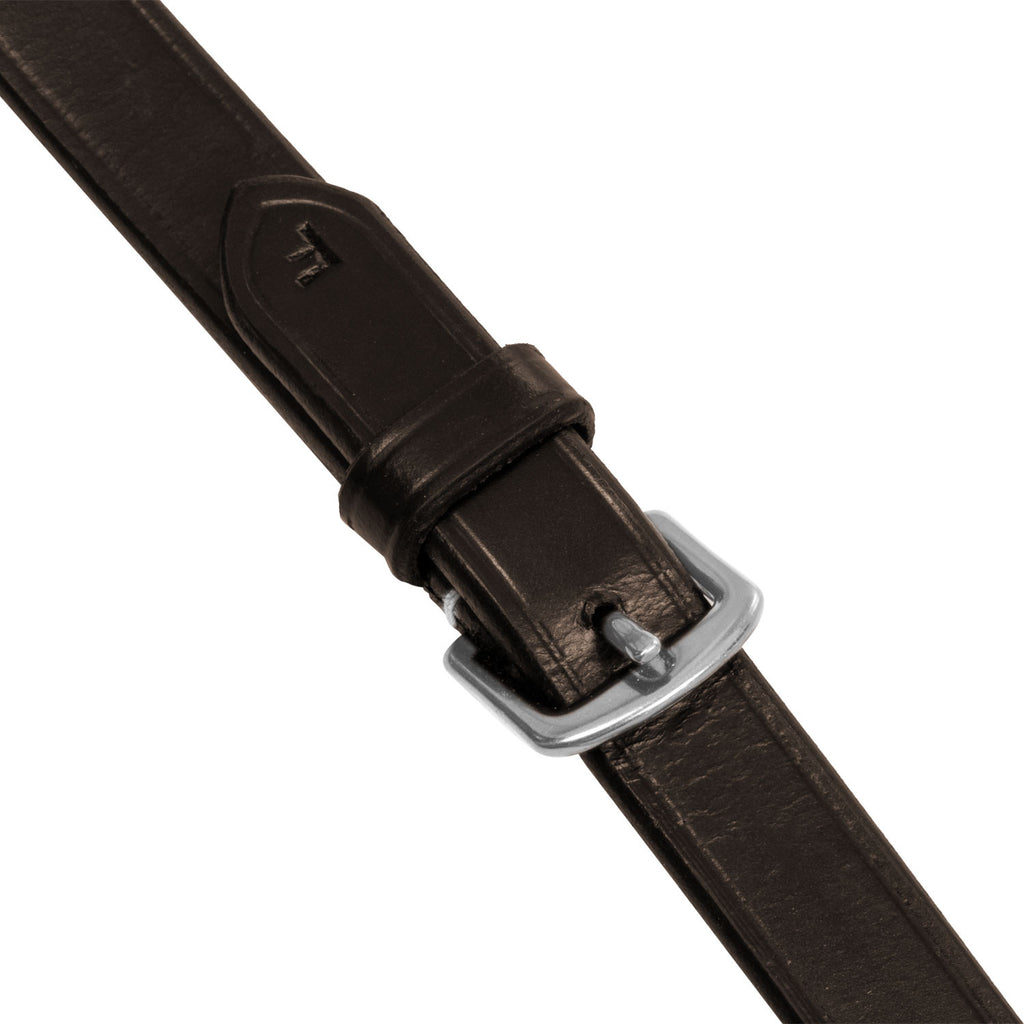 Solid lettering grip rubber reins silver fitting