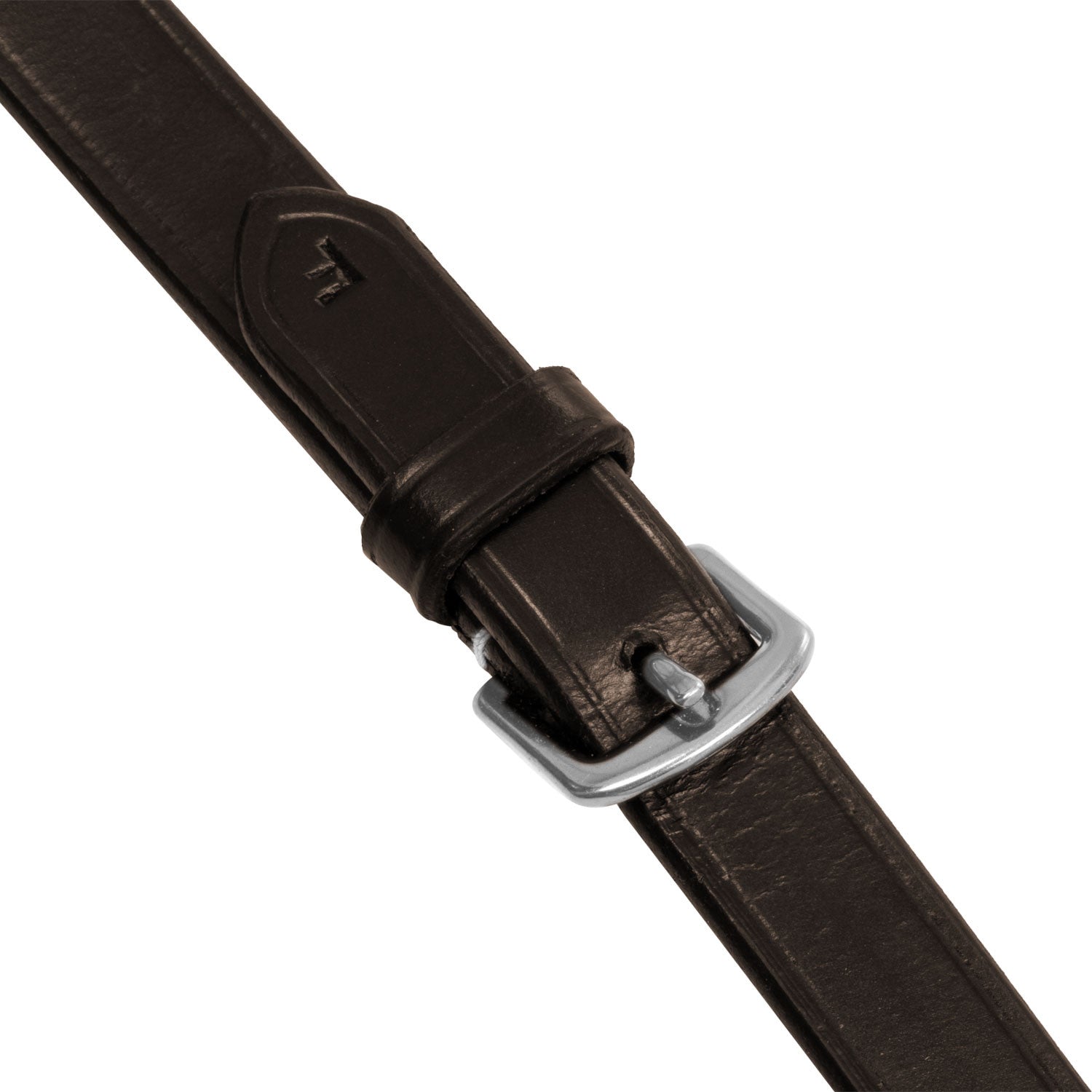 Solid lettering grip rubber reins silver fitting