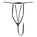 Removable martingale leather pectoral