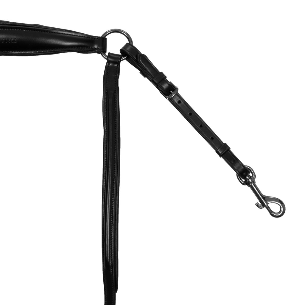 Removable martingale leather pectoral