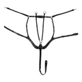 Anatomic leather hunting breastplate